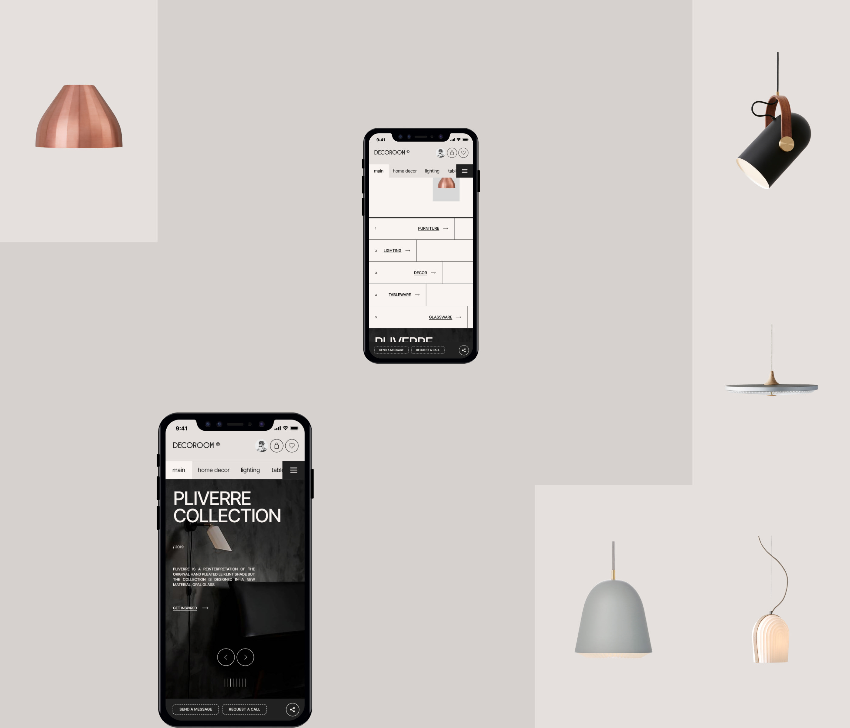 DECOROOM — Изображение №9 — Интерфейсы, Брендинг на Dprofile