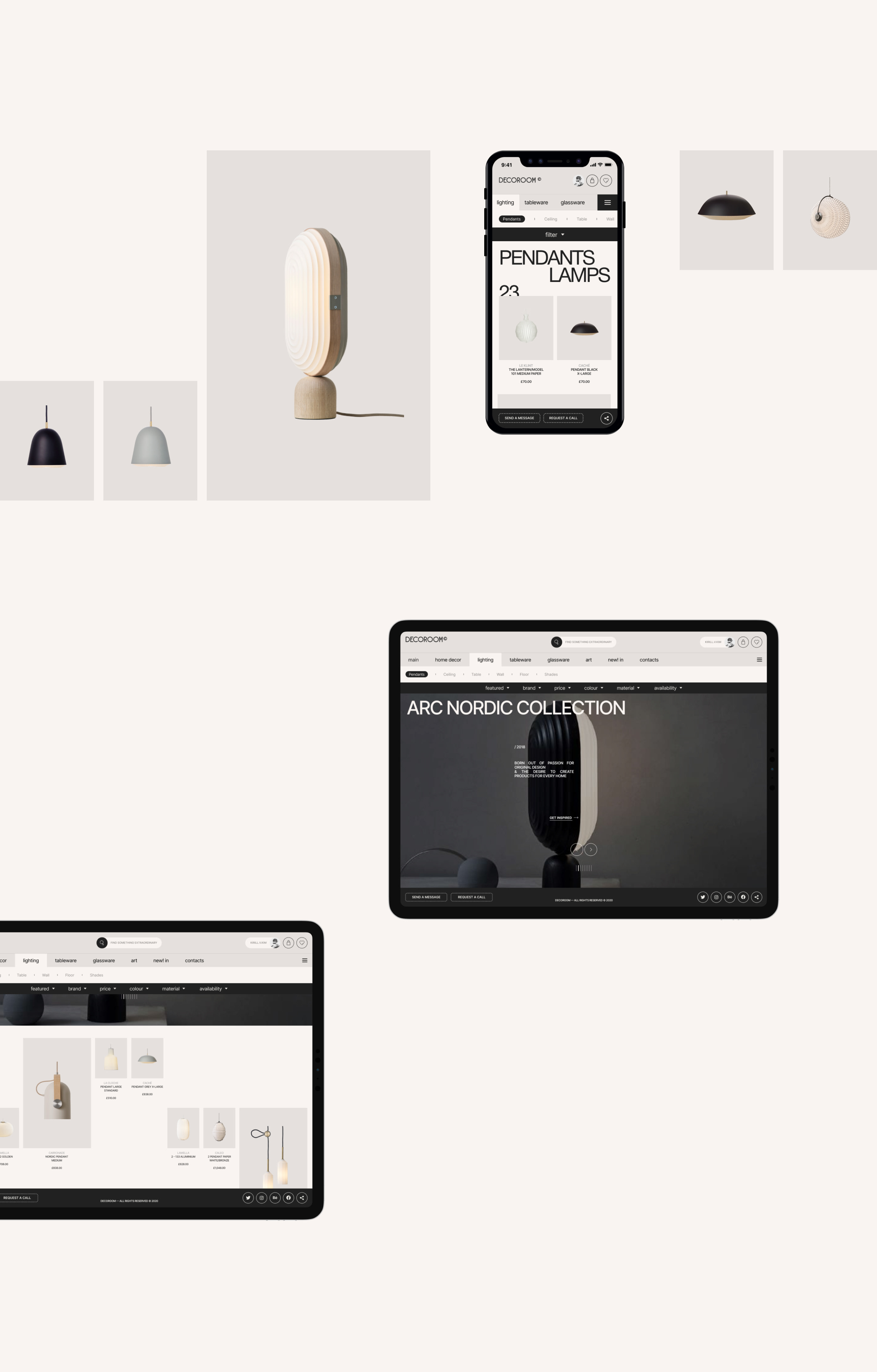 DECOROOM — Изображение №15 — Интерфейсы, Брендинг на Dprofile