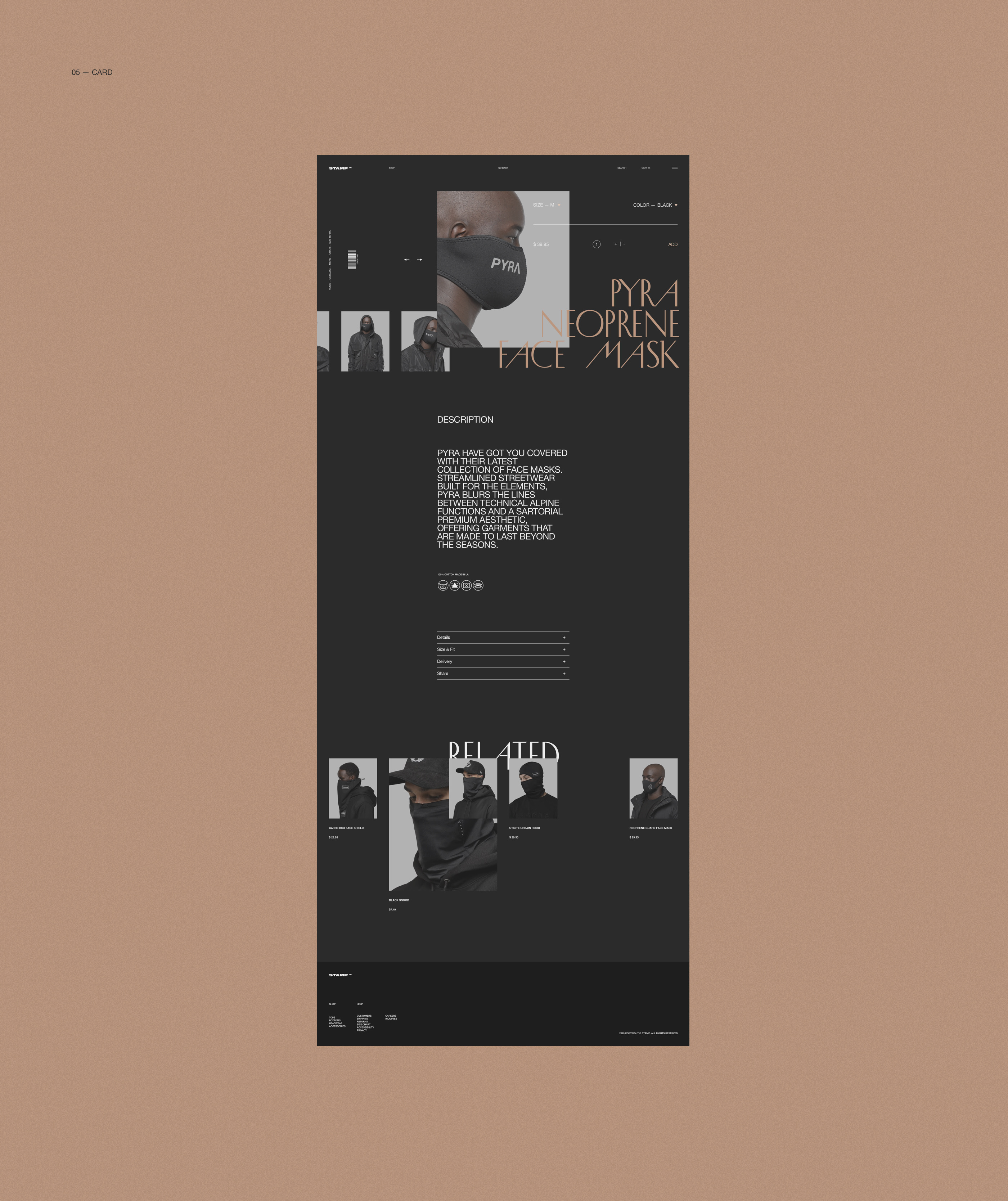 STAMP — Изображение №11 — Интерфейсы, Брендинг на Dprofile