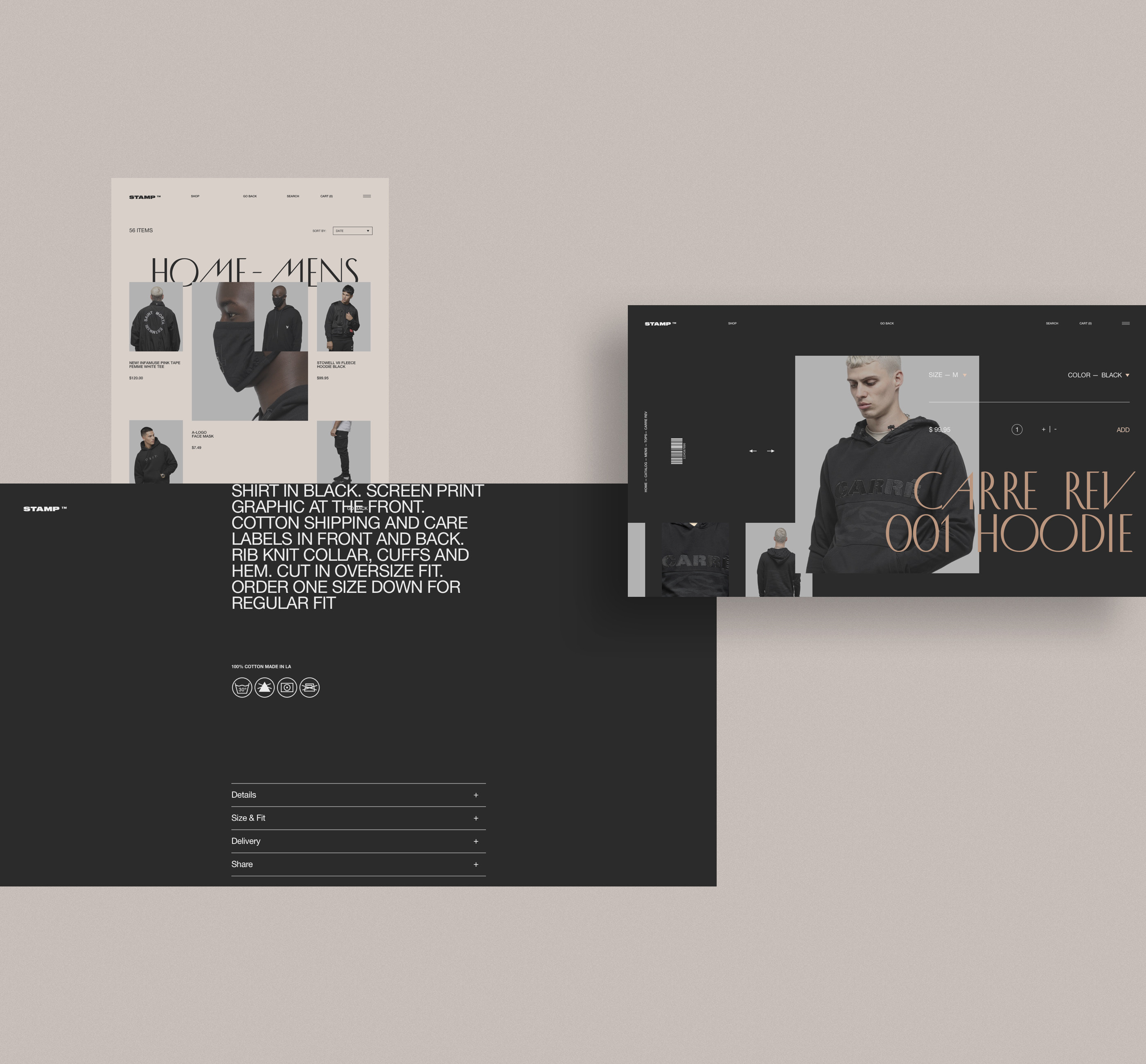 STAMP — Изображение №8 — Интерфейсы, Брендинг на Dprofile