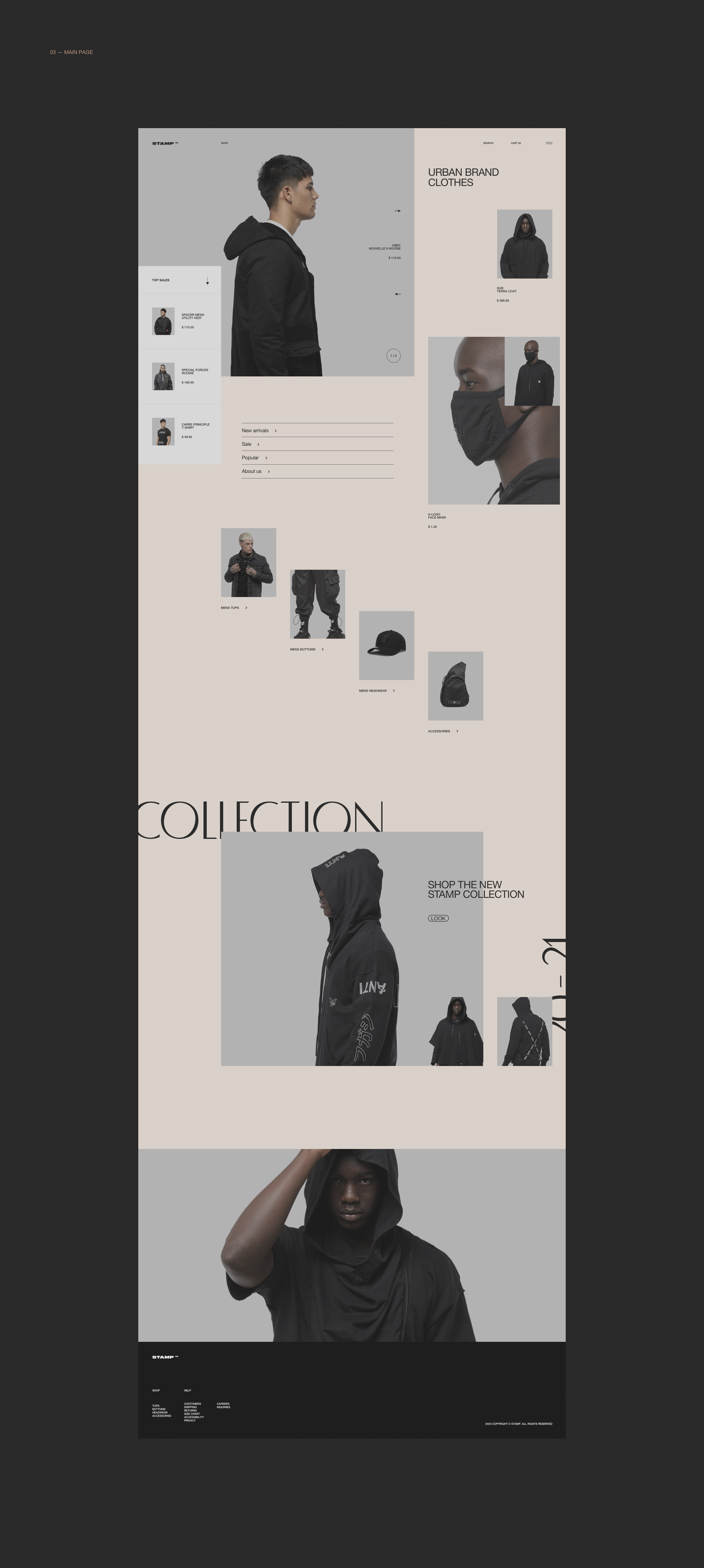 STAMP — Изображение №5 — Интерфейсы, Брендинг на Dprofile