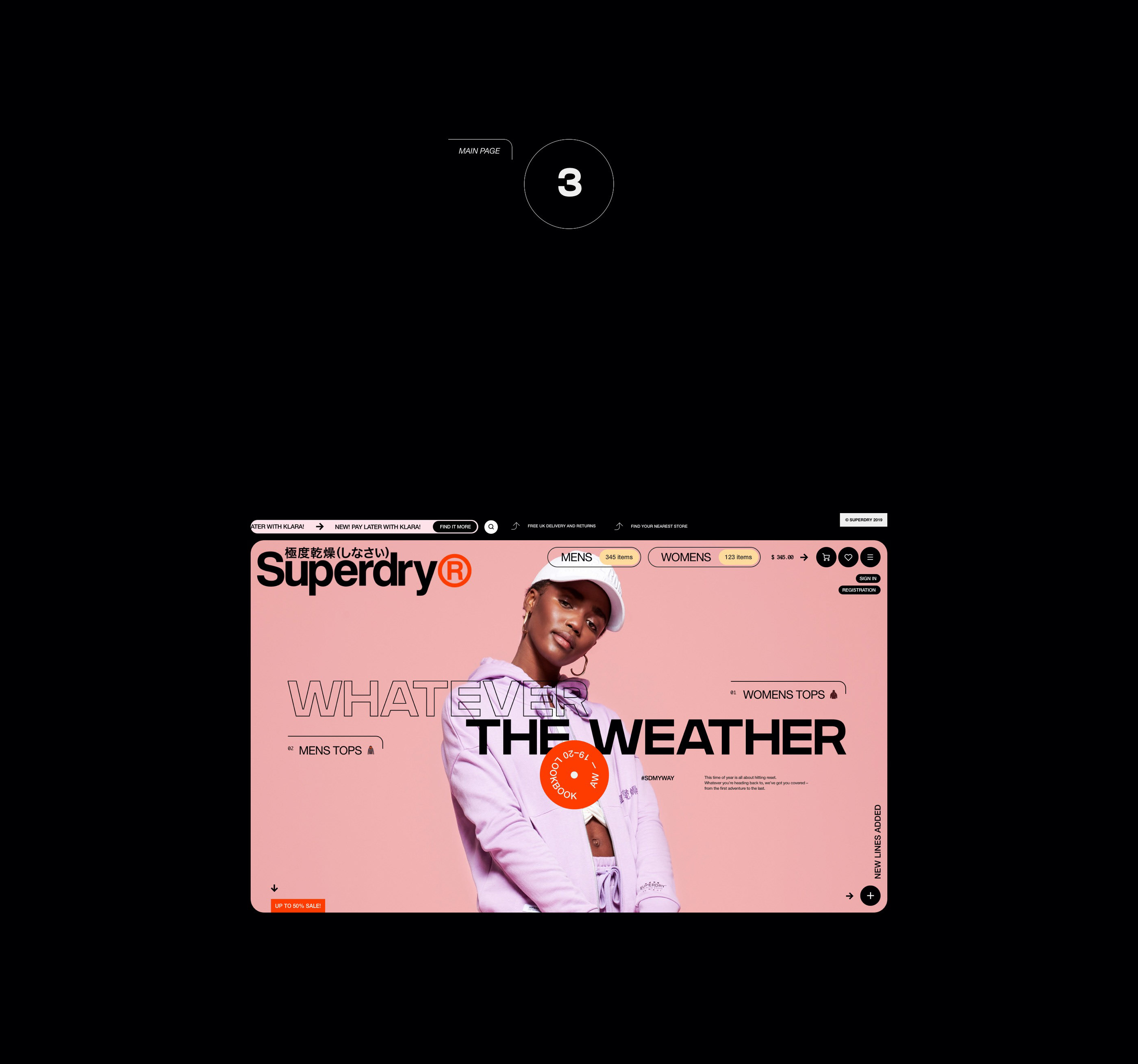 SUPERDRY® — Изображение №7 — Интерфейсы на Dprofile