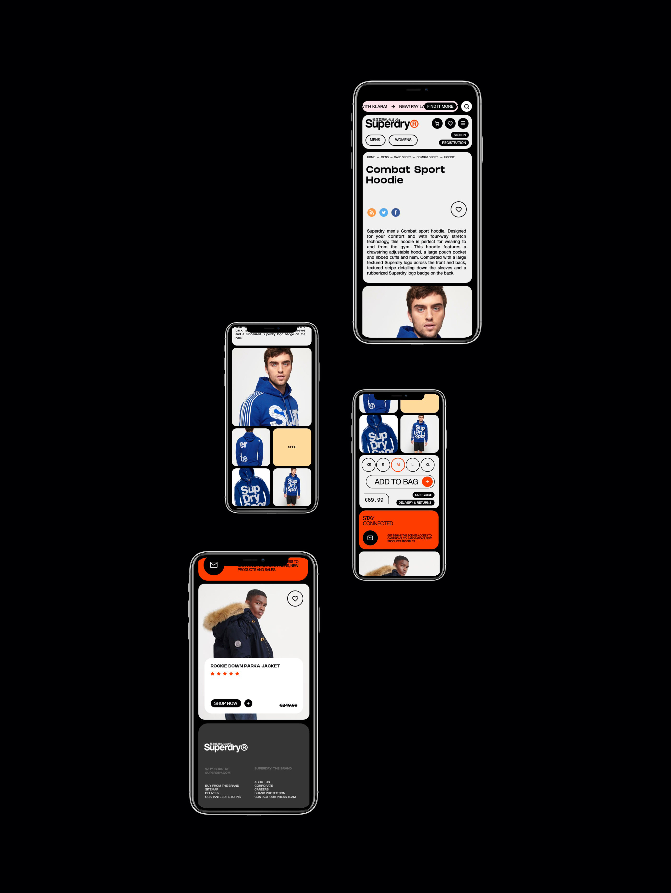 SUPERDRY® — Изображение №22 — Интерфейсы на Dprofile