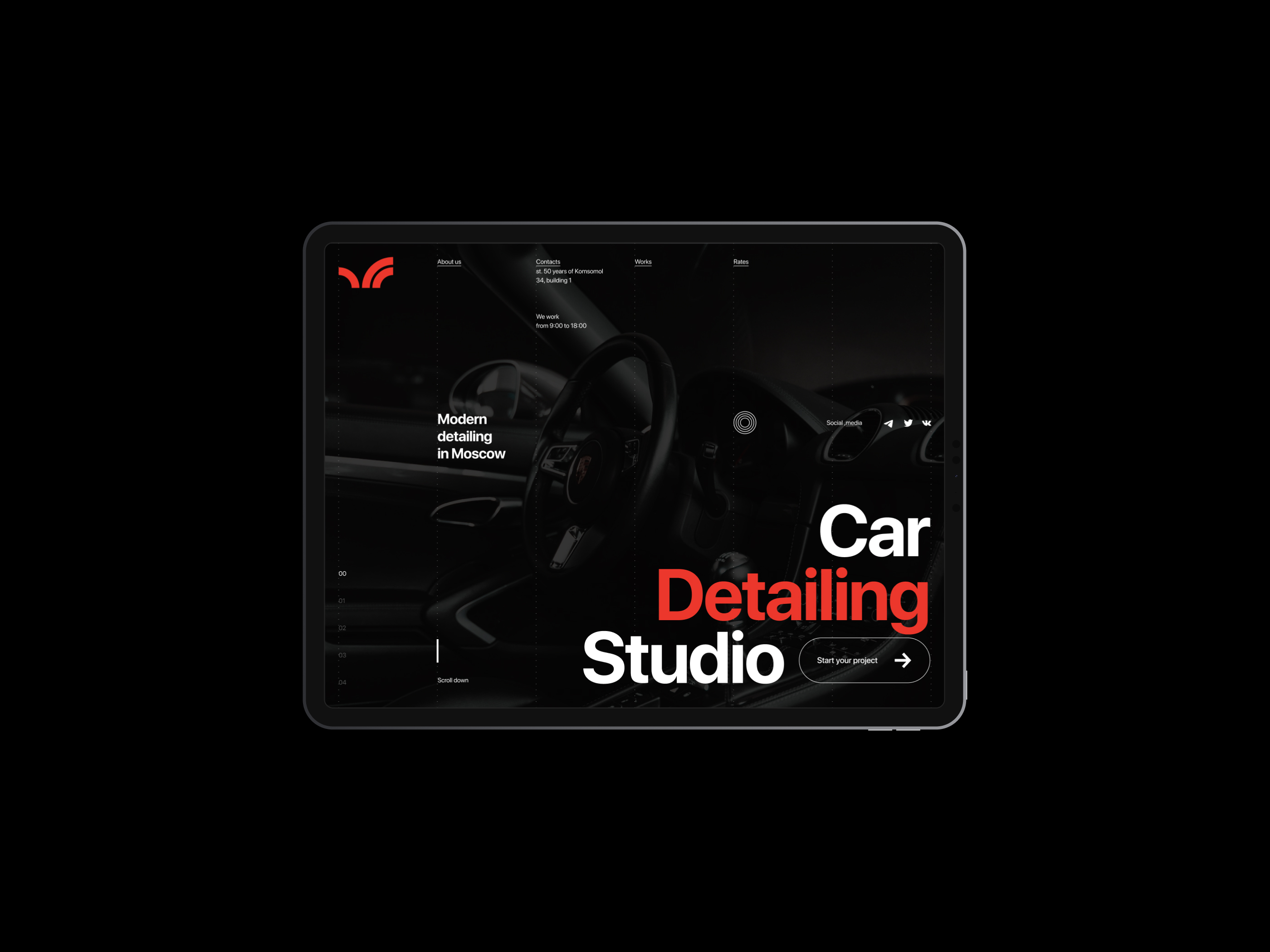 MISTO Detailing Studio — Изображение №8 — Интерфейсы, Брендинг на Dprofile