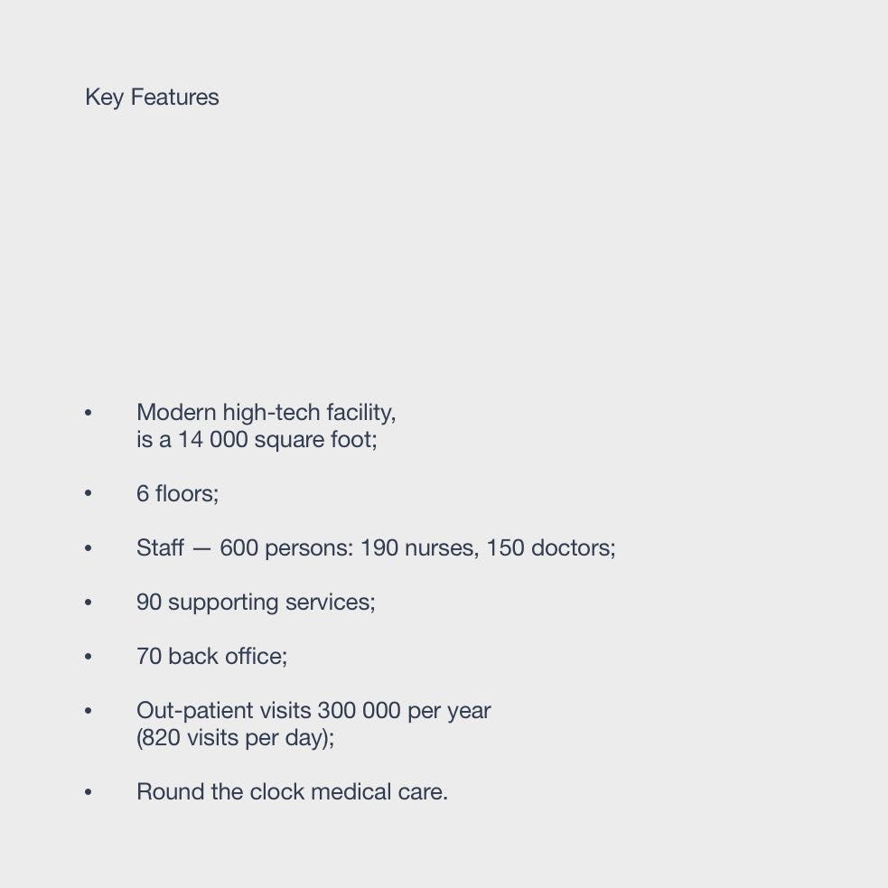ILYINSKY HOSPITAL — Изображение №6 — Интерфейсы, Анимация на Dprofile
