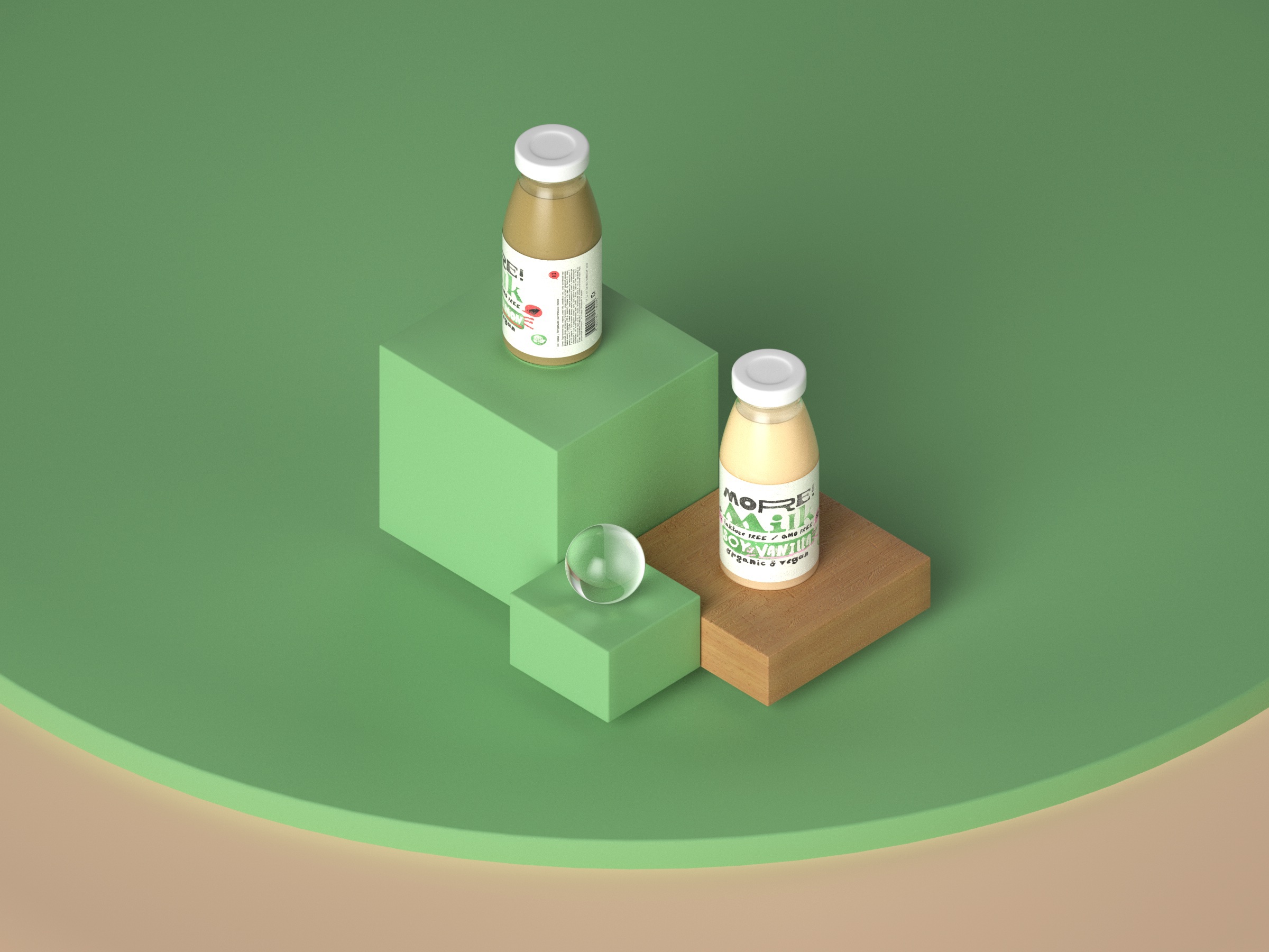 MORE!MILK™ — Изображение №4 — Интерфейсы, 3D на Dprofile