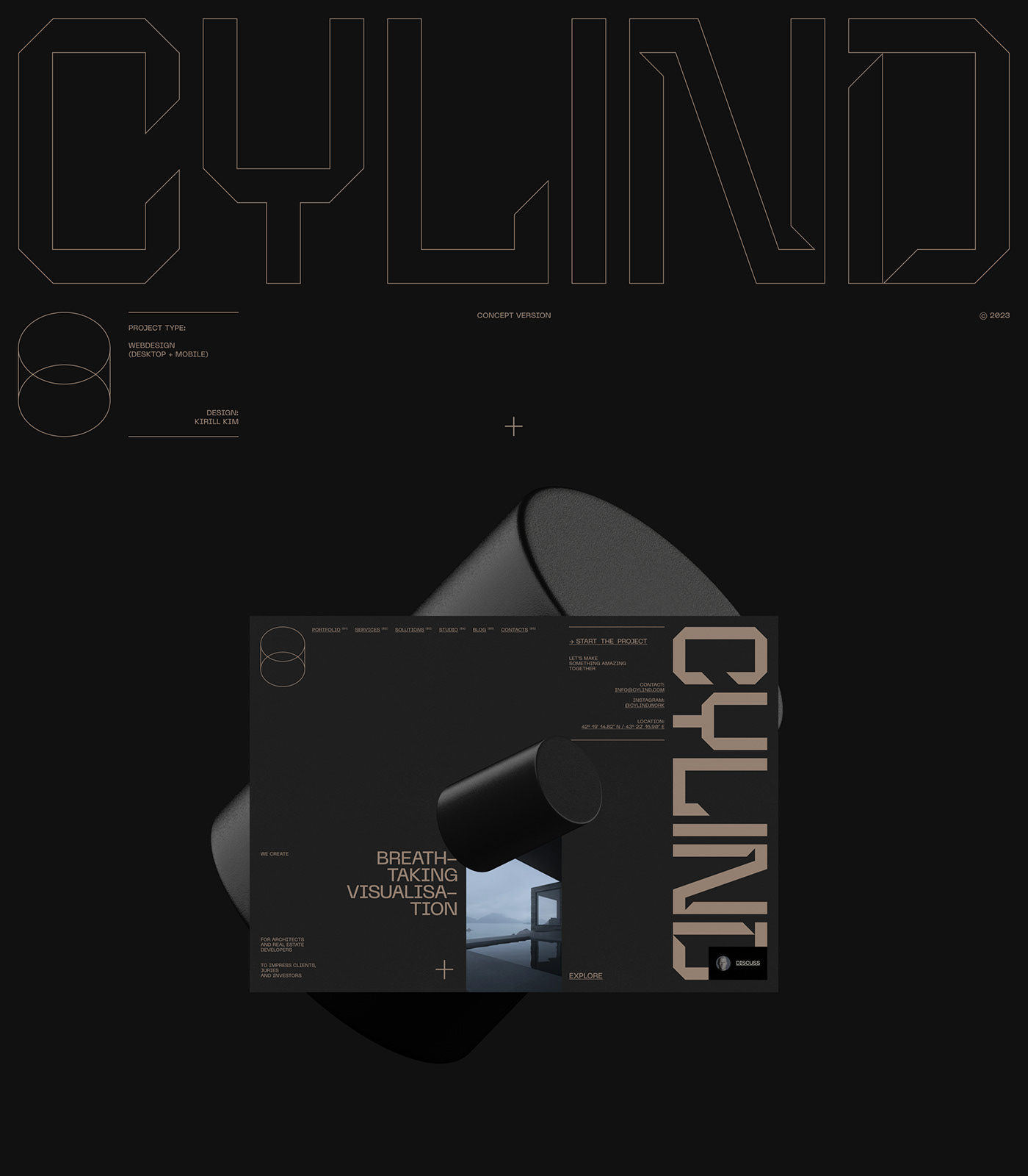 CYLIND — Изображение №1 — Интерфейсы на Dprofile