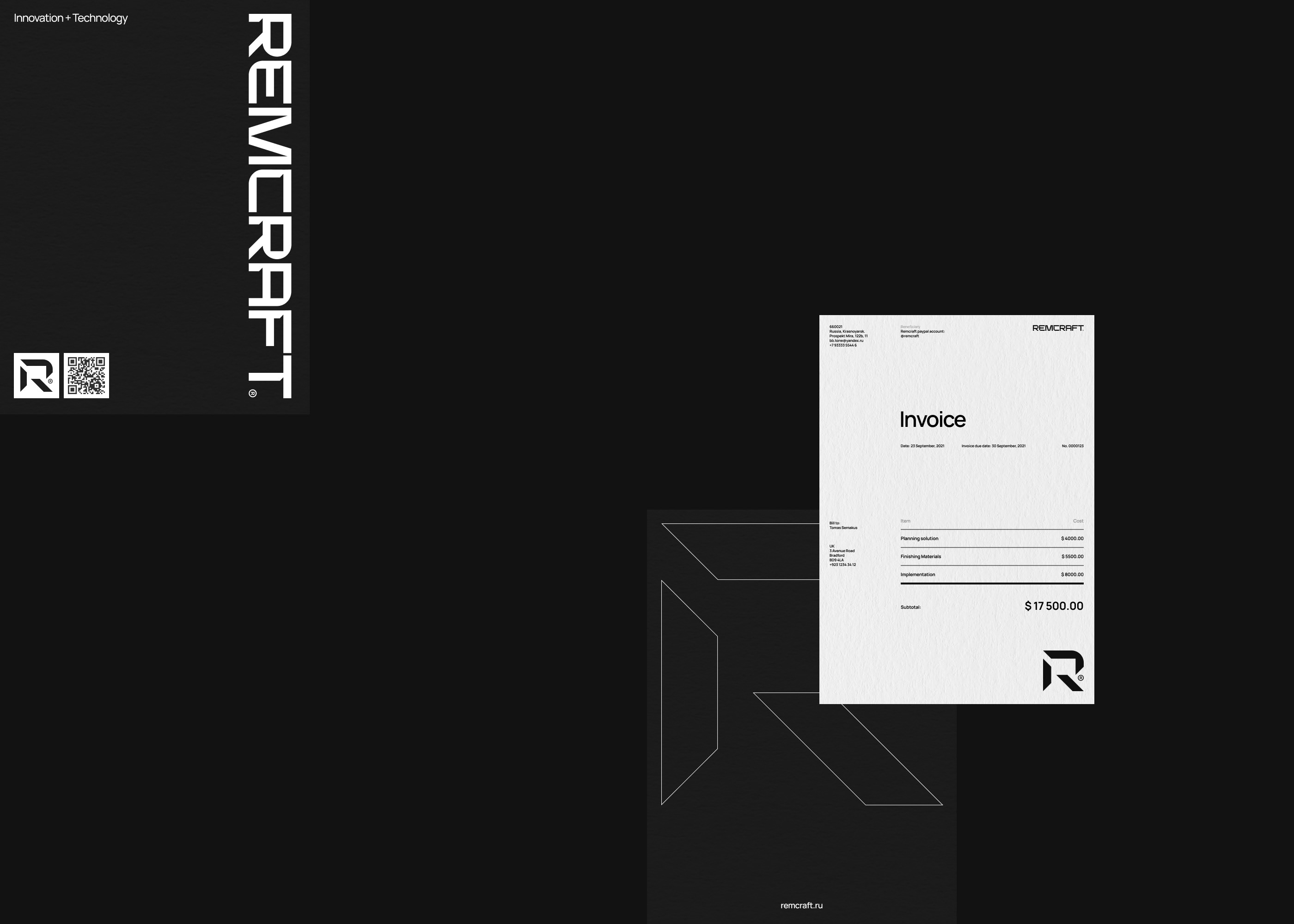 REMCRAFT® — Изображение №13 — Интерфейсы, Брендинг на Dprofile