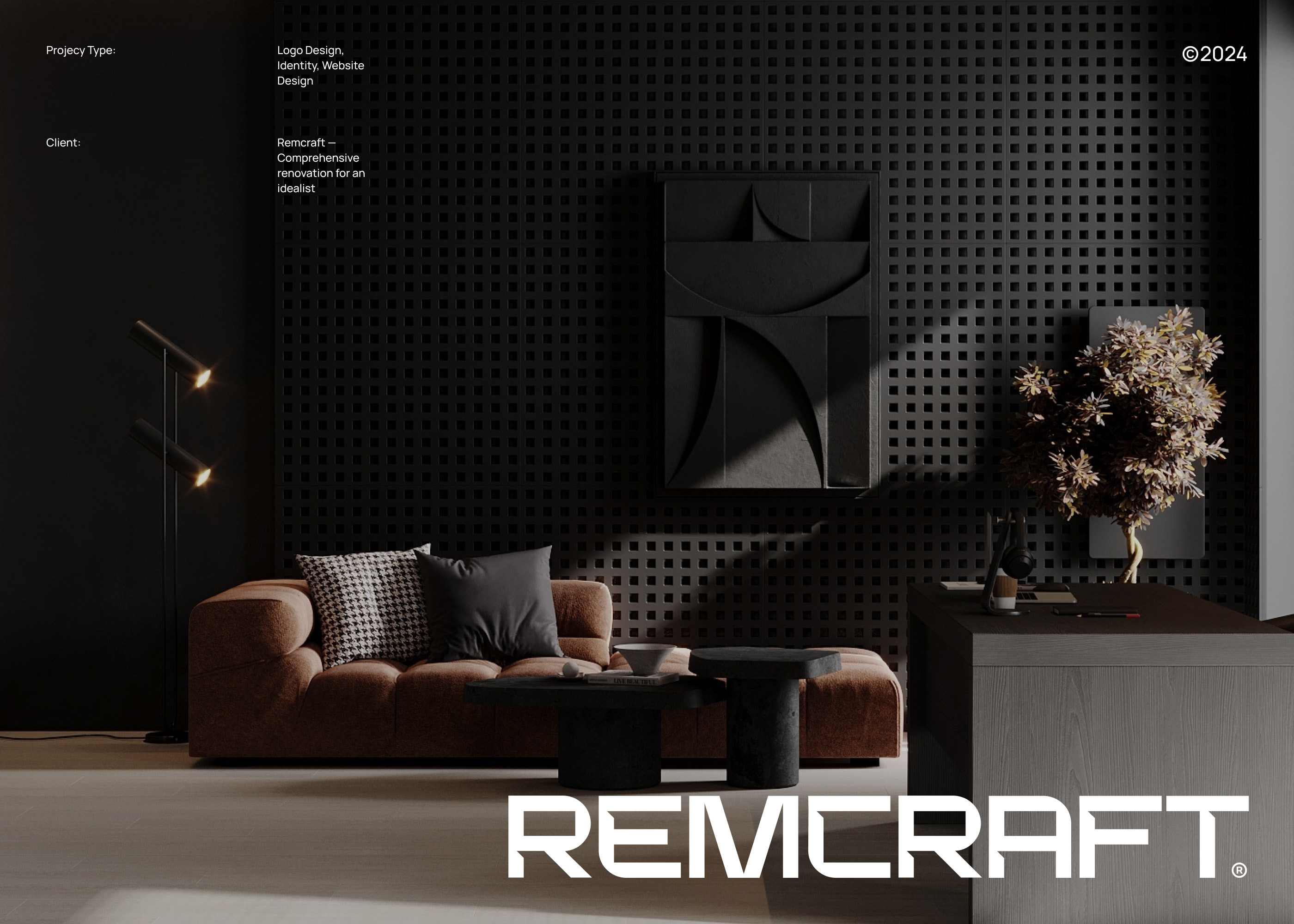 REMCRAFT® — Изображение №1 — Интерфейсы, Брендинг на Dprofile