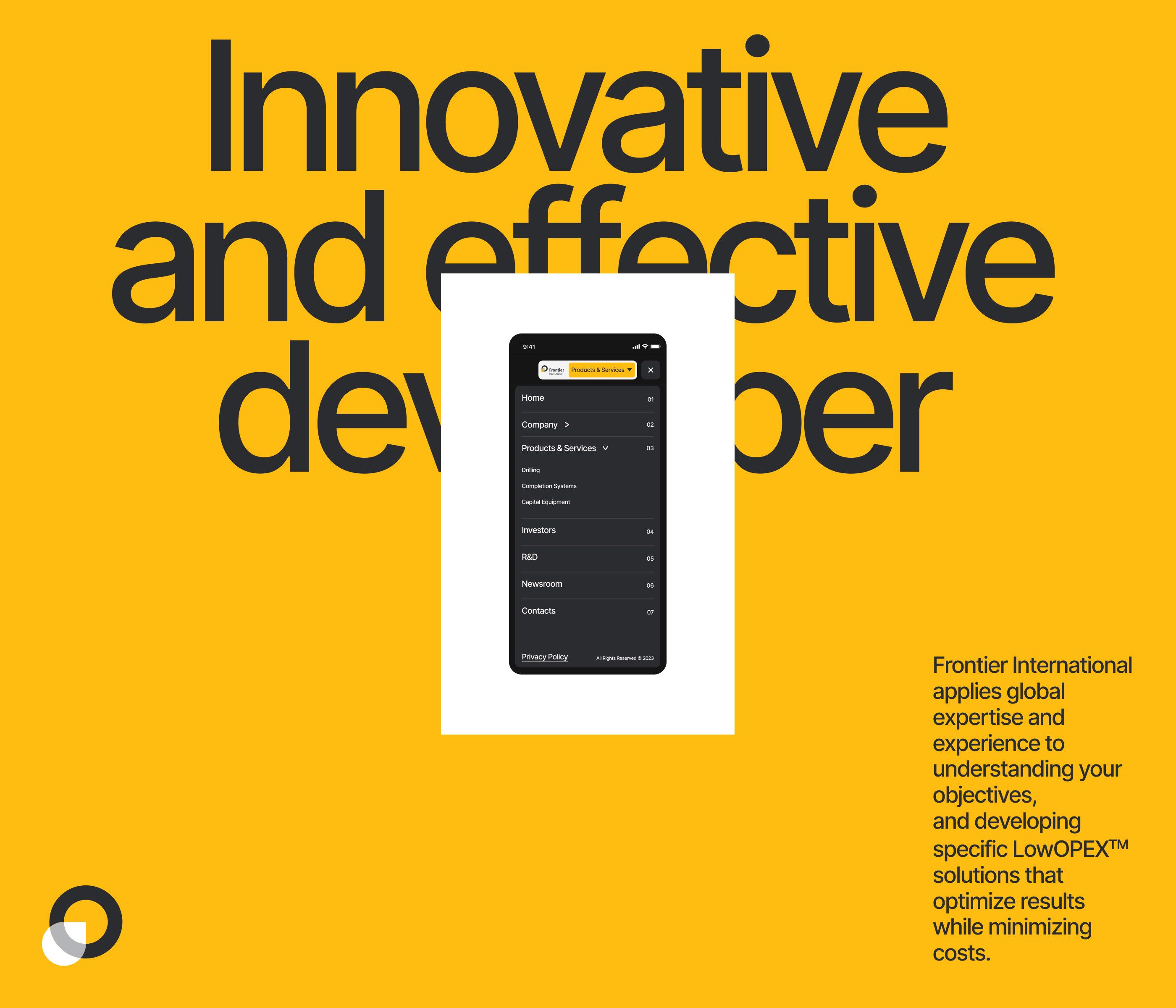 FRONTIER International® — Изображение №3 — Интерфейсы, 3D на Dprofile