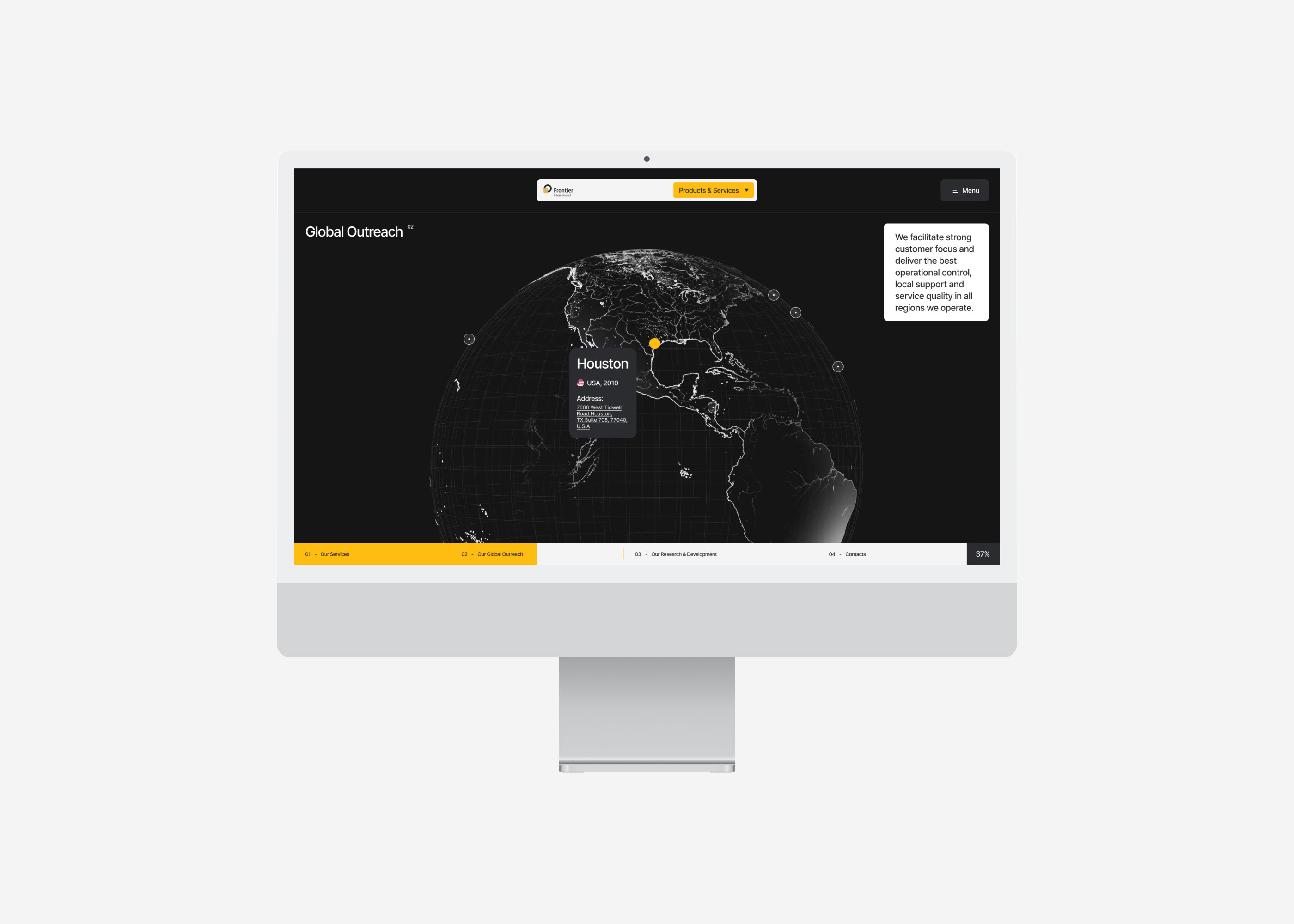 FRONTIER International® — Изображение №14 — Интерфейсы, 3D на Dprofile