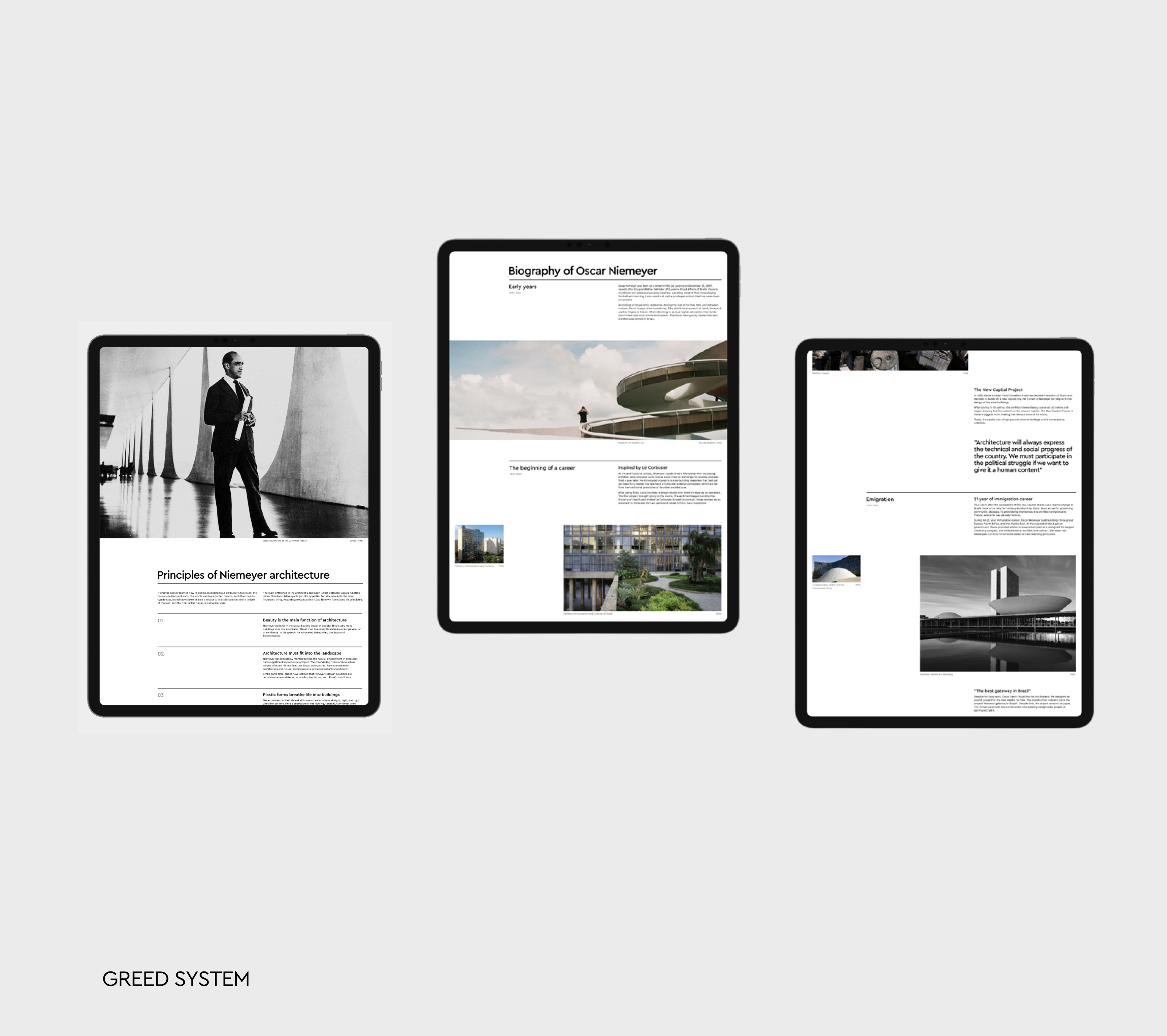 Longread Oscar Niemeyer — Изображение №4 — Интерфейсы на Dprofile