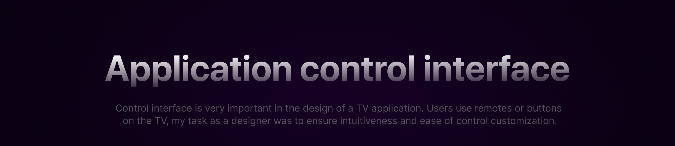 Смарт ТВ приложение - Sharavoz TV — Изображение №9 — Интерфейсы на Dprofile