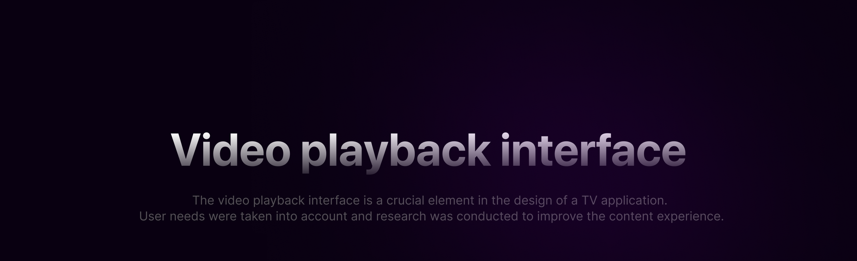 Смарт ТВ приложение - Sharavoz TV — Изображение №7 — Интерфейсы на Dprofile