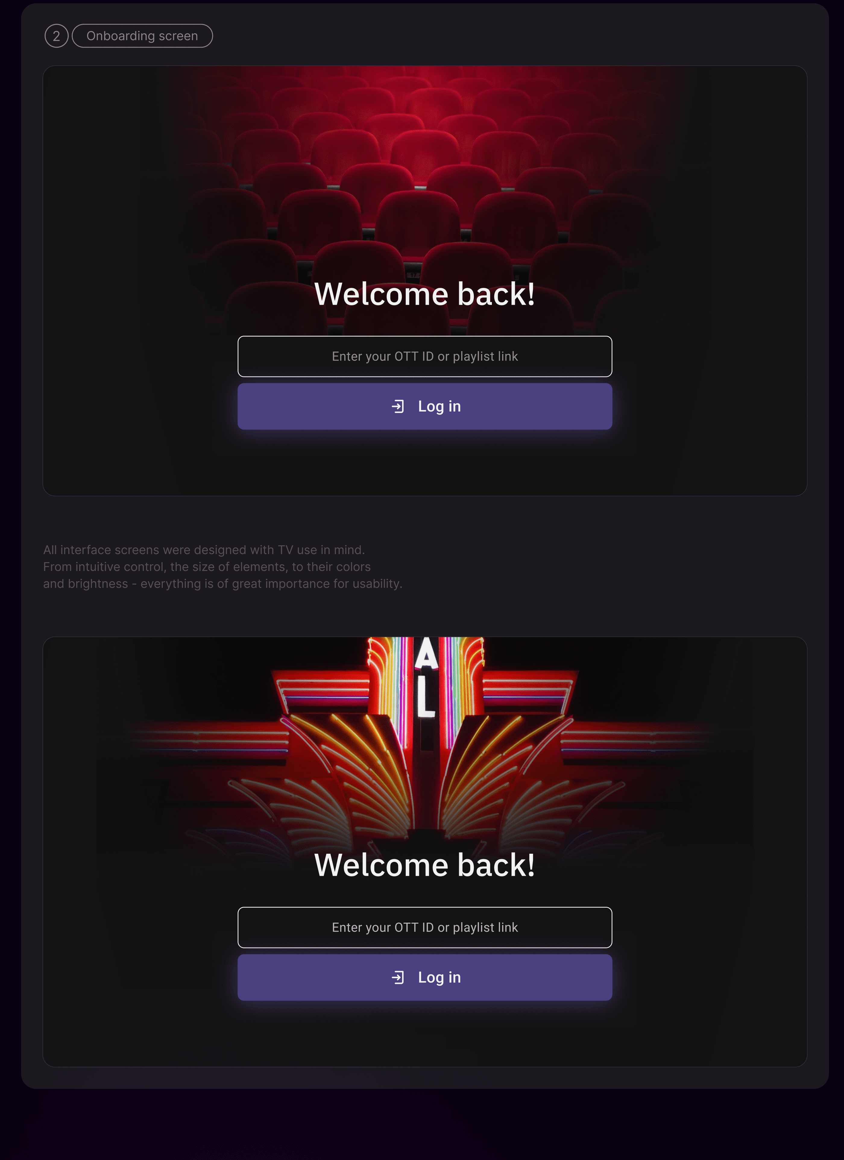 Смарт ТВ приложение - Sharavoz TV — Изображение №4 — Интерфейсы на Dprofile