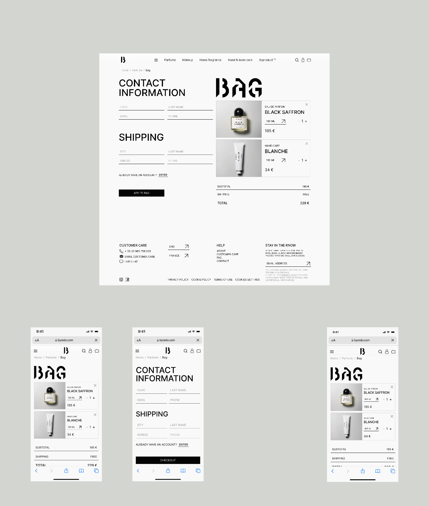 WEBSITE BYREDO Concept redesign — Изображение №14 — Брендинг, Интерфейсы на Dprofile