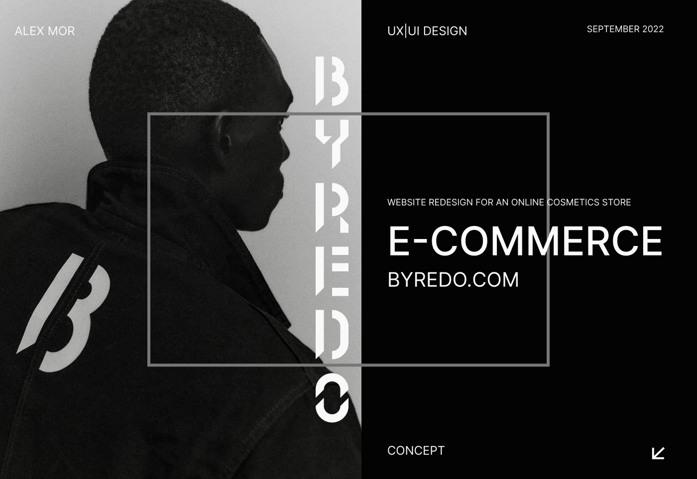 WEBSITE BYREDO Concept redesign — Изображение №1 — Брендинг, Интерфейсы на Dprofile
