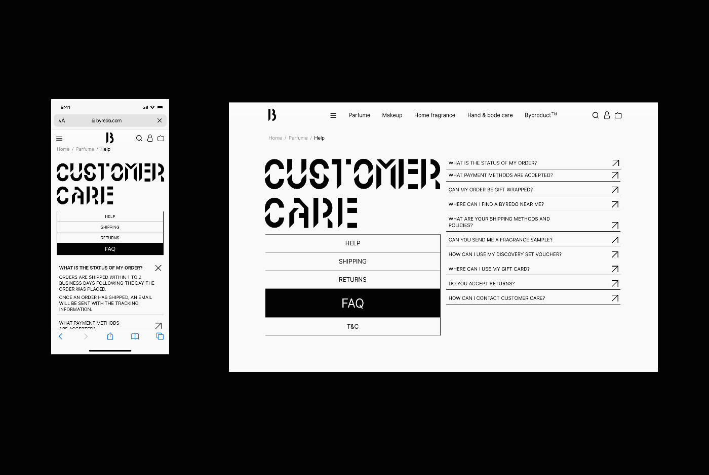 WEBSITE BYREDO Concept redesign — Изображение №15 — Брендинг, Интерфейсы на Dprofile