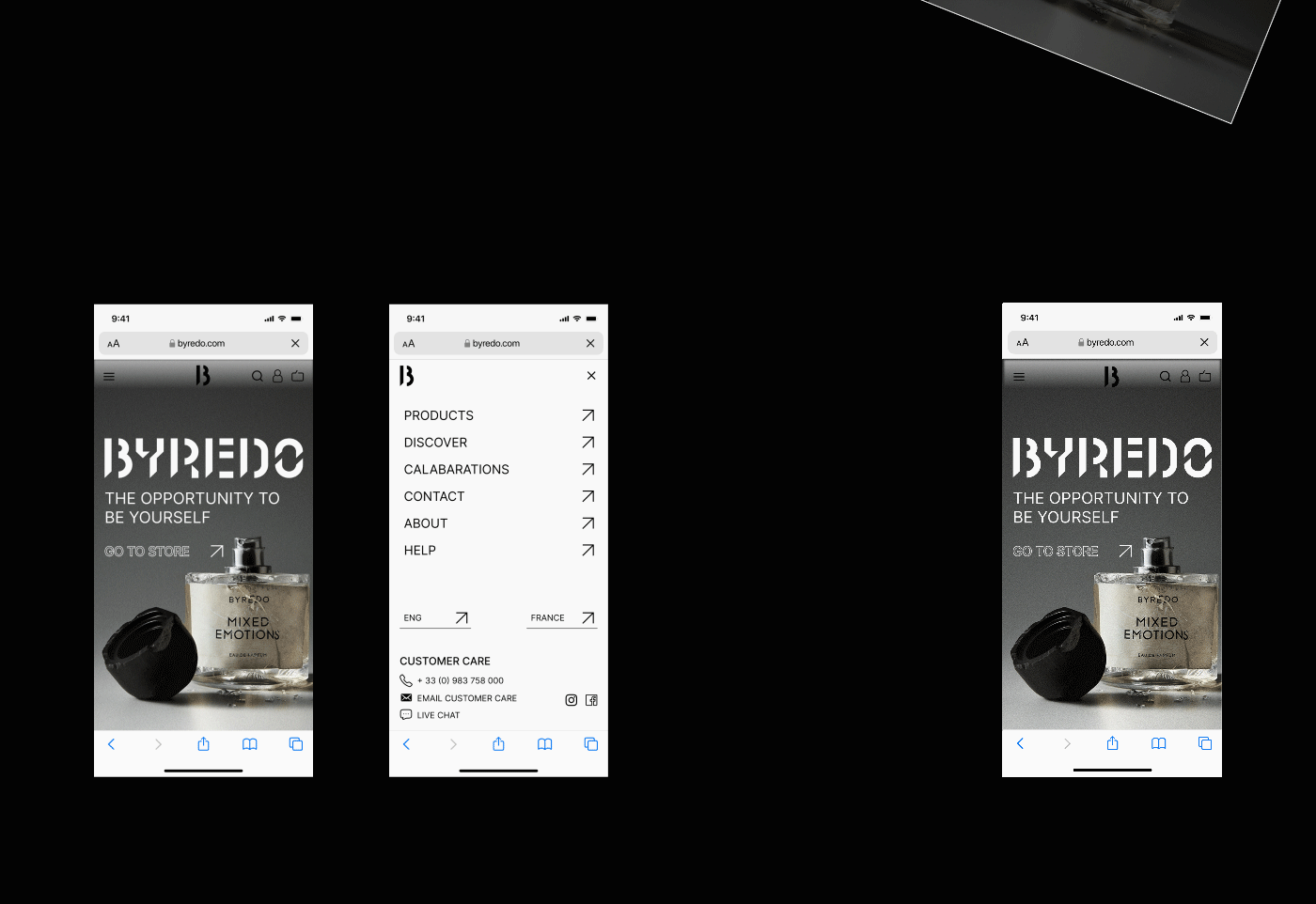 WEBSITE BYREDO Concept redesign — Изображение №9 — Брендинг, Интерфейсы на Dprofile
