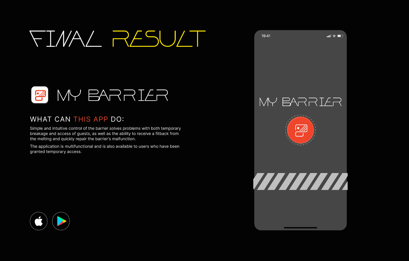 Mobile app — system control barrier — Изображение №7 — Интерфейсы на Dprofile