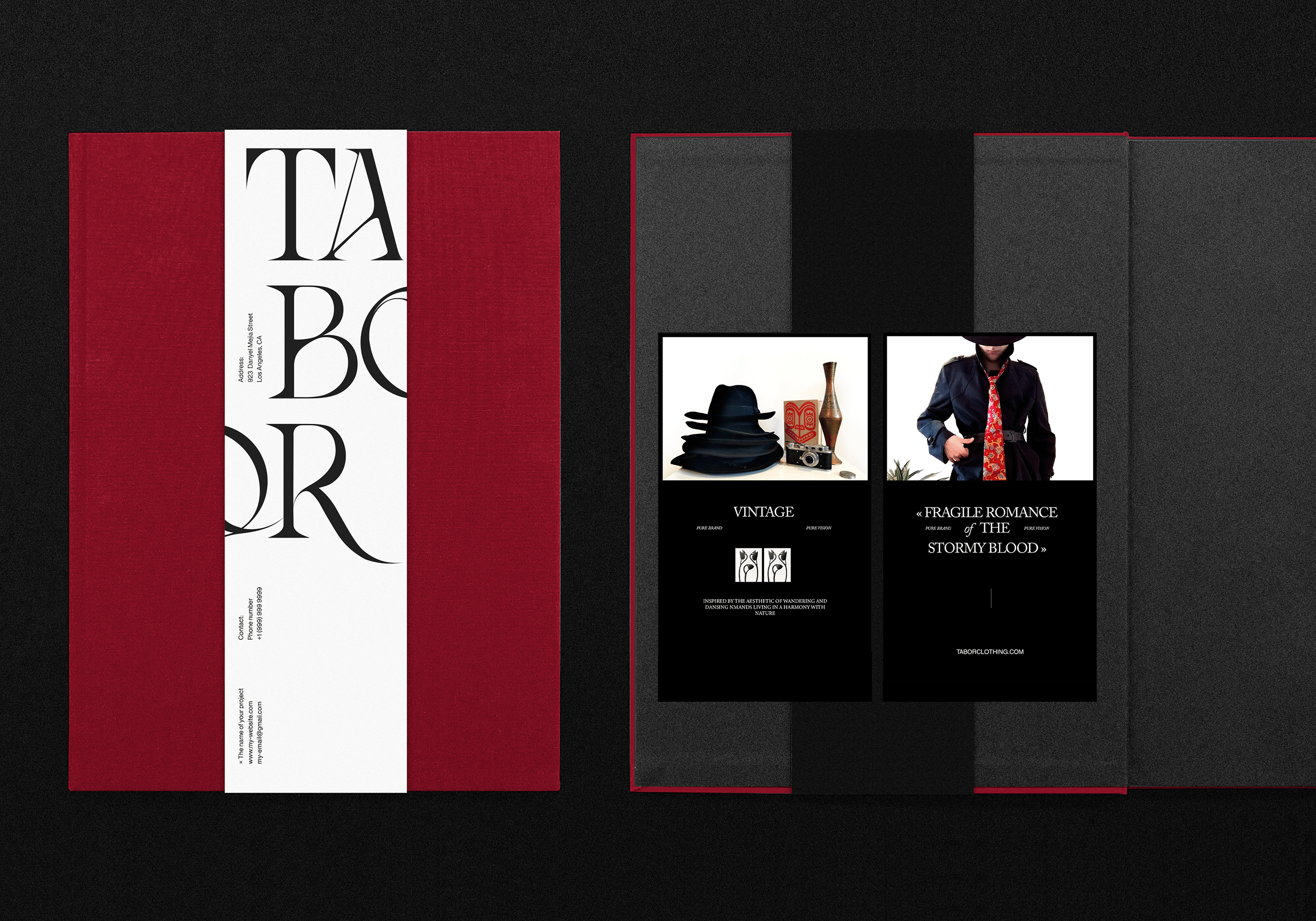 TABOR vintage showroom identity — Изображение №5 — Брендинг на Dprofile