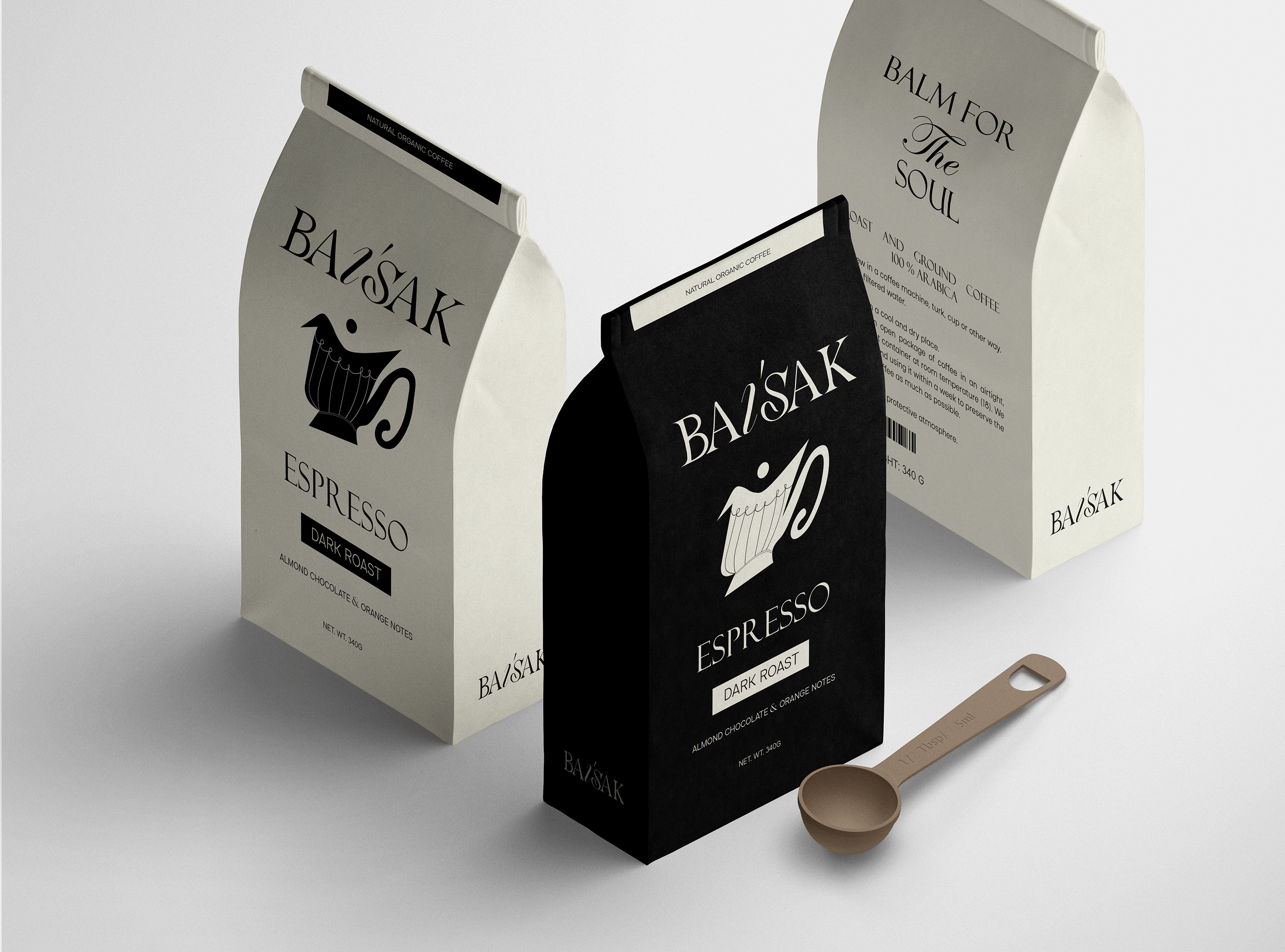 BAL'SAK COFFEE HOUSE identity — Изображение №8 — Брендинг на Dprofile