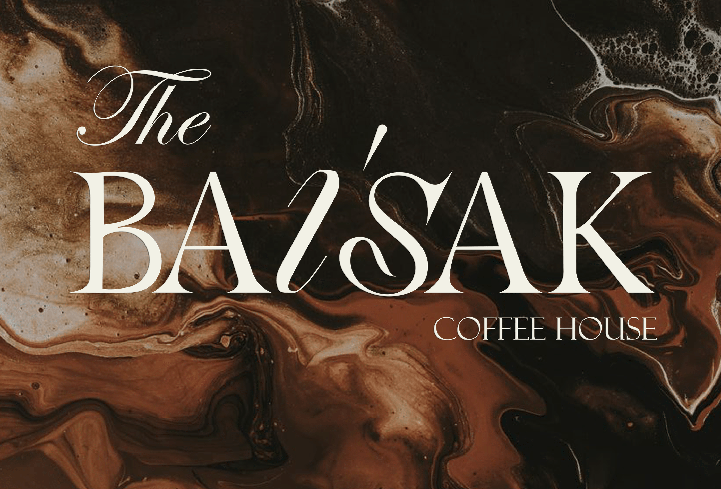 BAL'SAK COFFEE HOUSE identity — Изображение №1 — Брендинг на Dprofile