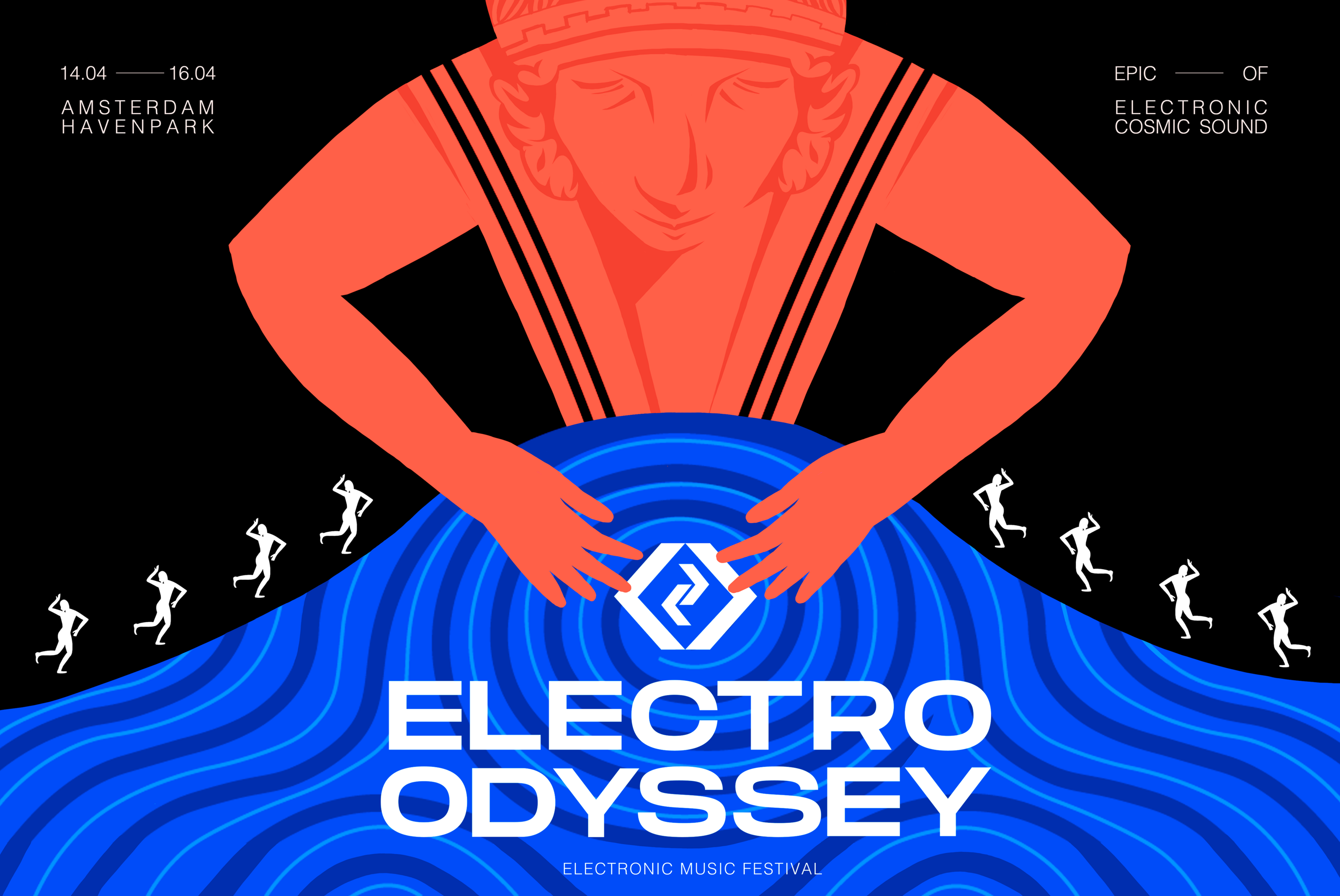 ELECTROODYSSEY electronic music festival identity — Изображение №1 — Брендинг, Иллюстрация на Dprofile