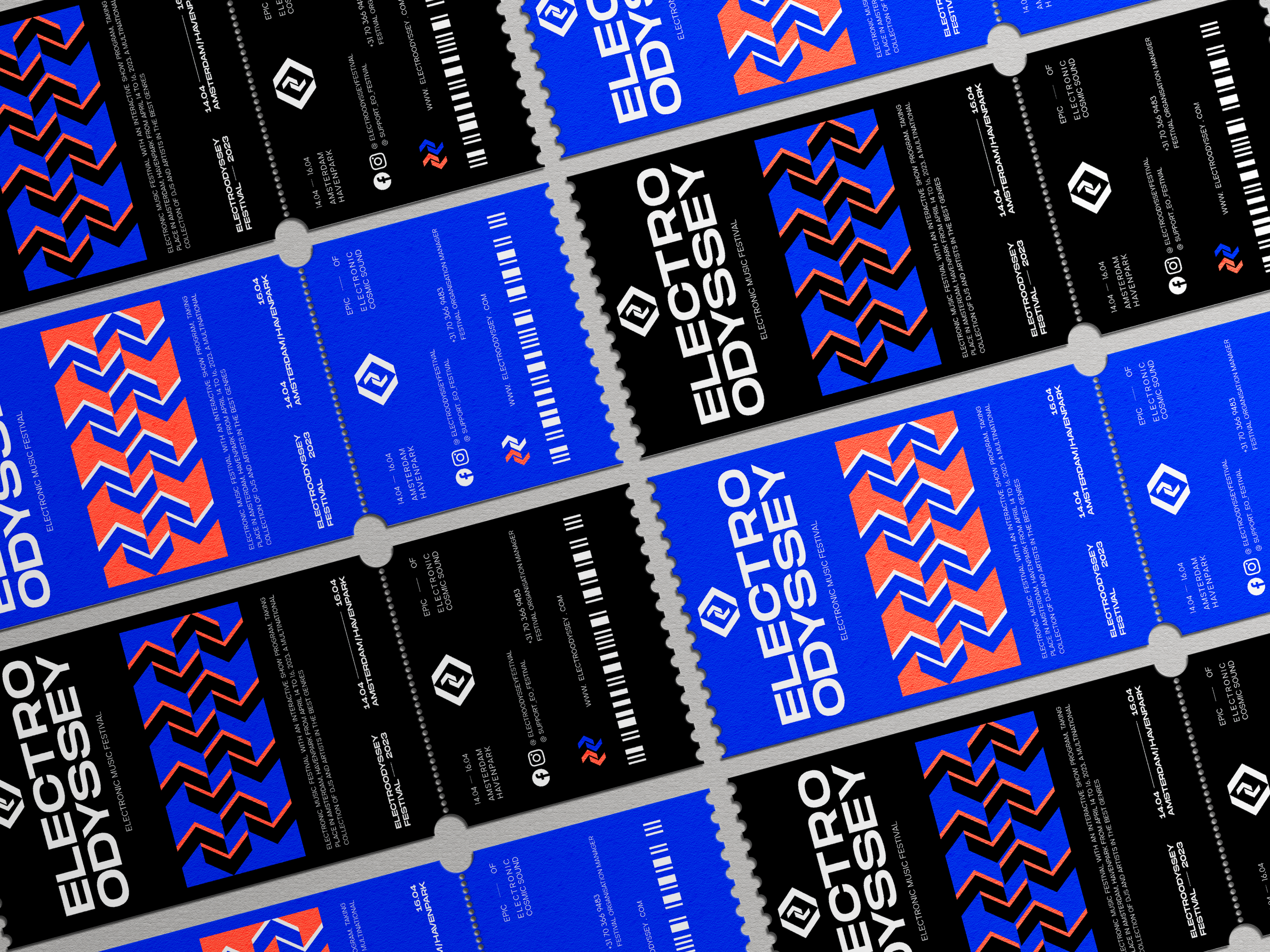 ELECTROODYSSEY electronic music festival identity — Изображение №3 — Брендинг, Иллюстрация на Dprofile