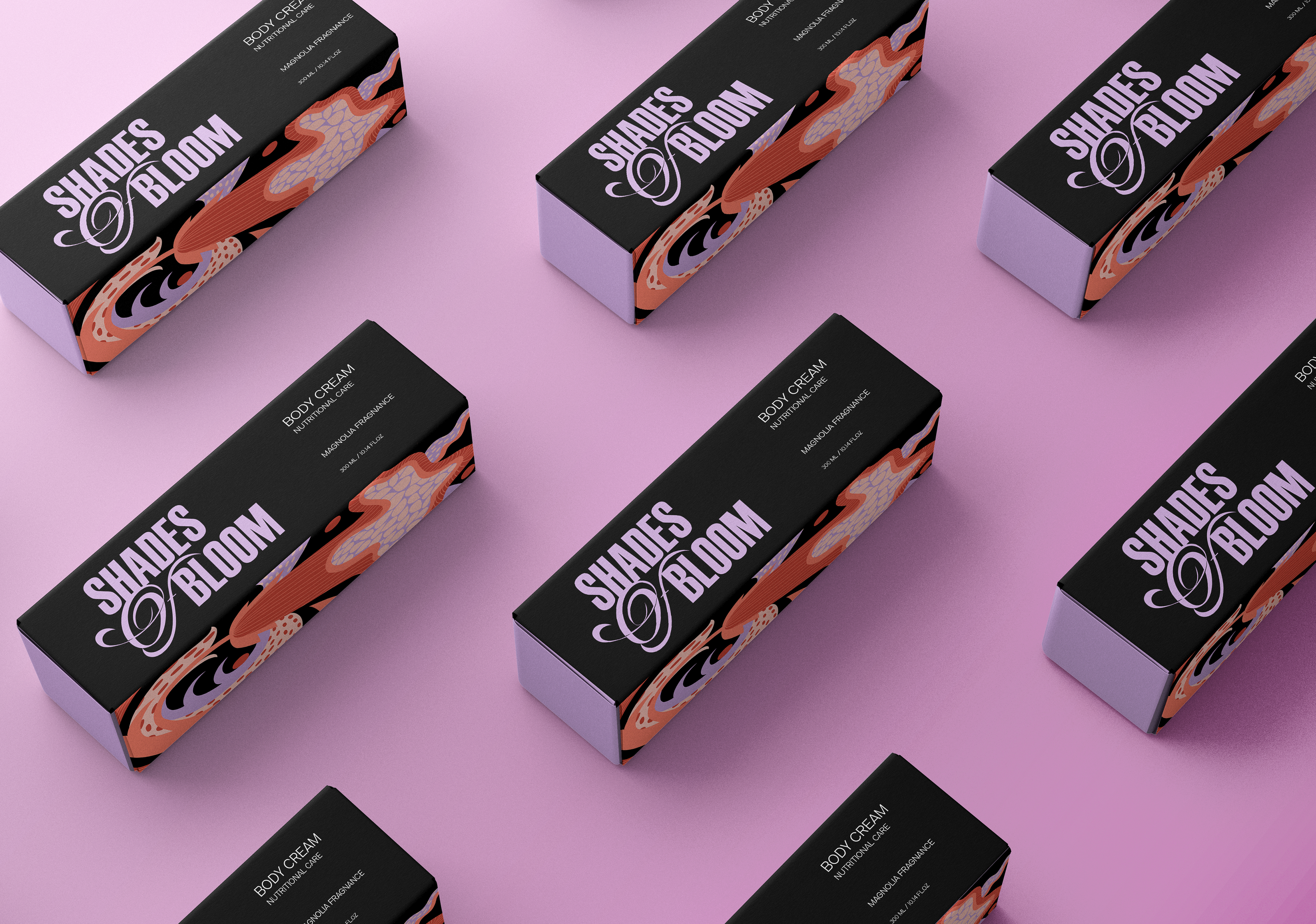 SHADES OF BLOOM identity & package — Изображение №12 — Брендинг на Dprofile