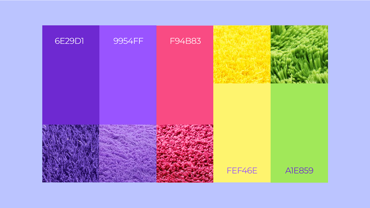 Лого и фирменный стиль для студии тафтинга — Изображение №2 — Брендинг, Графика на Dprofile