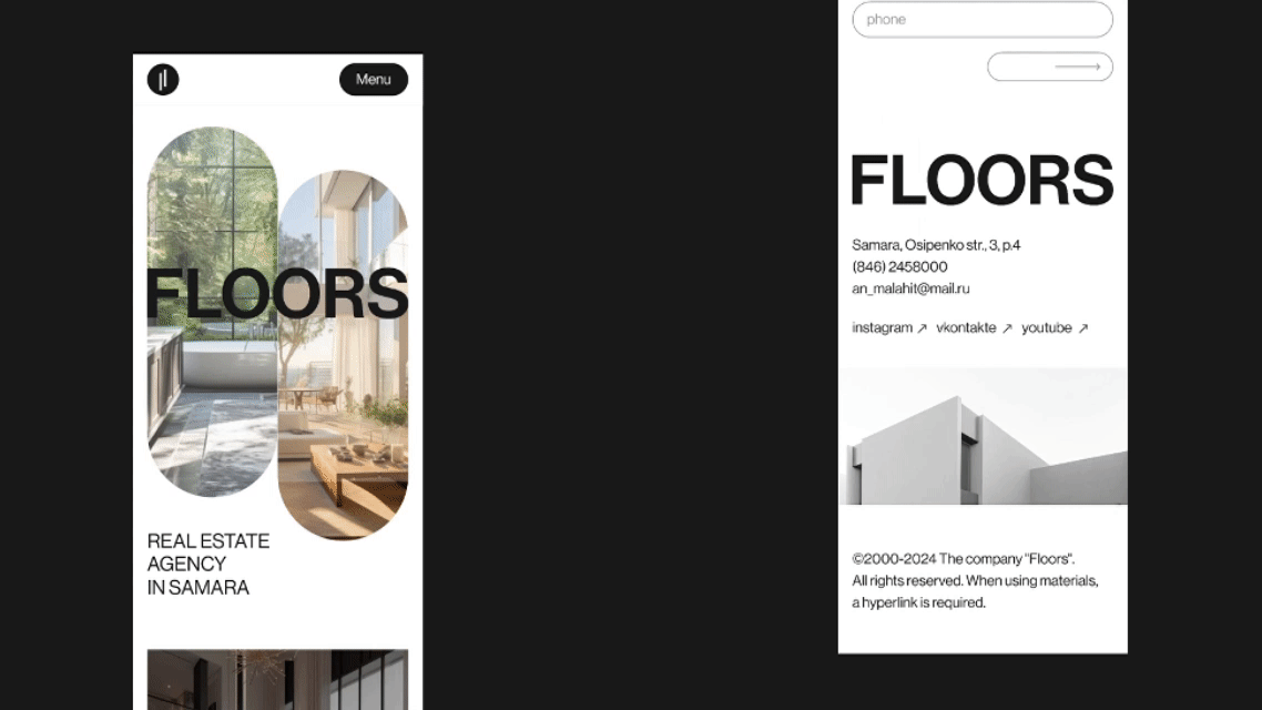 Концепт сайта для агентства недвижимости — Изображение №7 — Интерфейсы на Dprofile