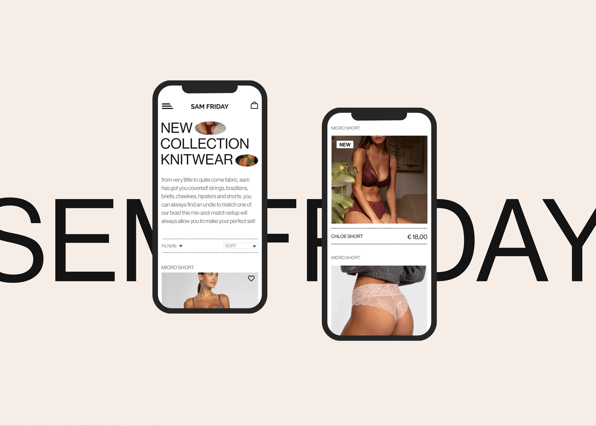 SAM FRIDAY redesign online store — Изображение №6 — Интерфейсы, Брендинг, Графика на Dprofile