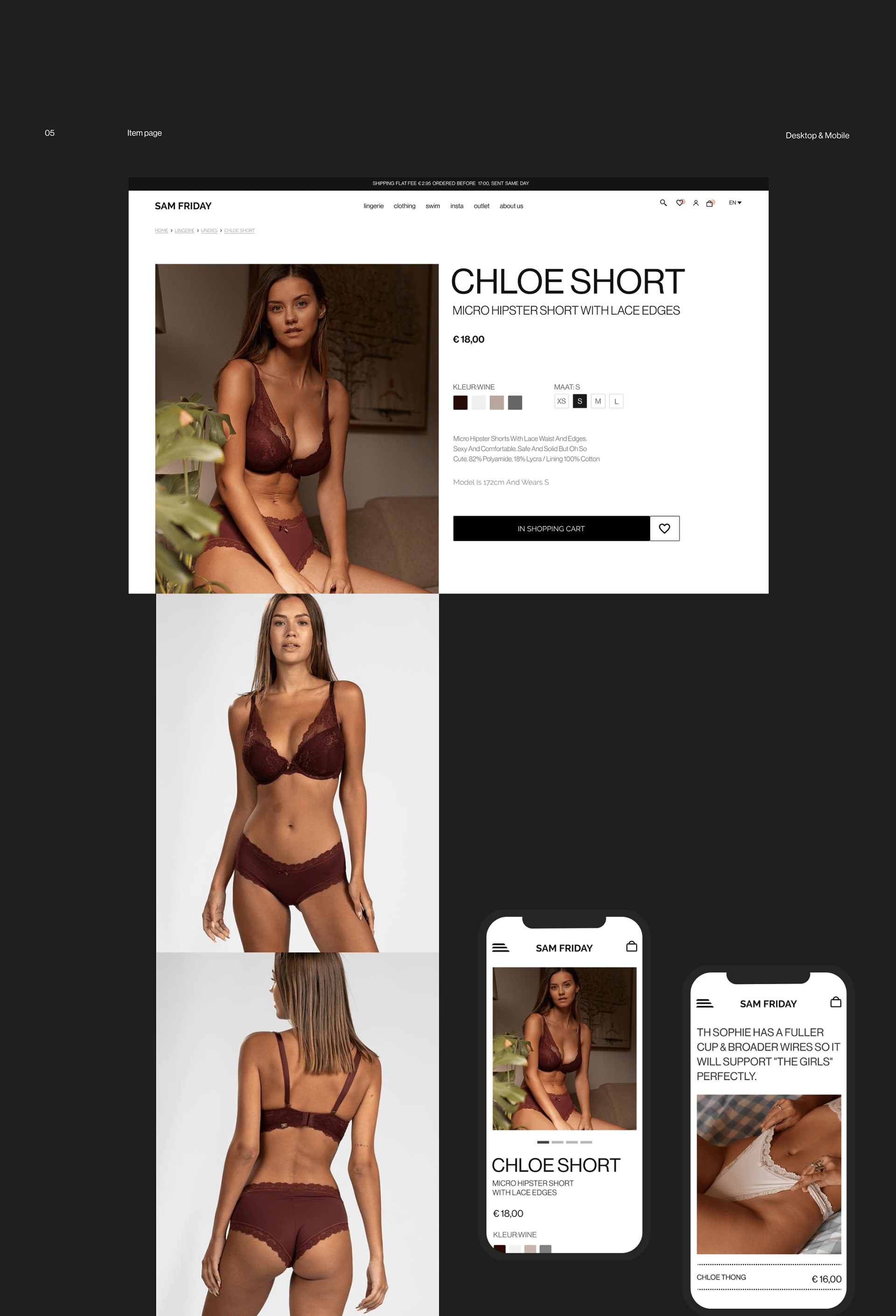 SAM FRIDAY redesign online store — Изображение №10 — Интерфейсы, Брендинг, Графика на Dprofile