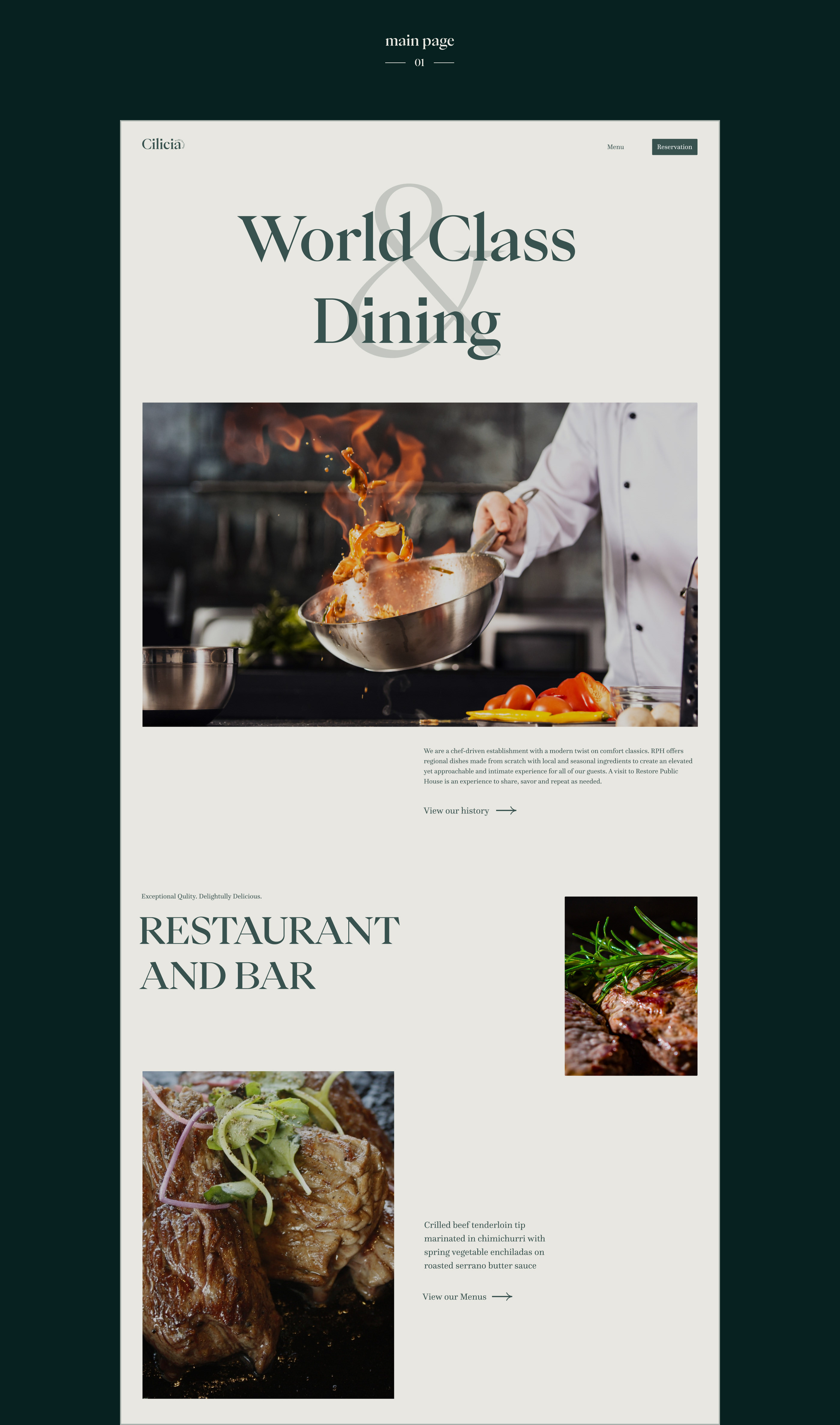 World Class Dining (Brand Identity) — Изображение №2 — Интерфейсы, Брендинг, Анимация на Dprofile