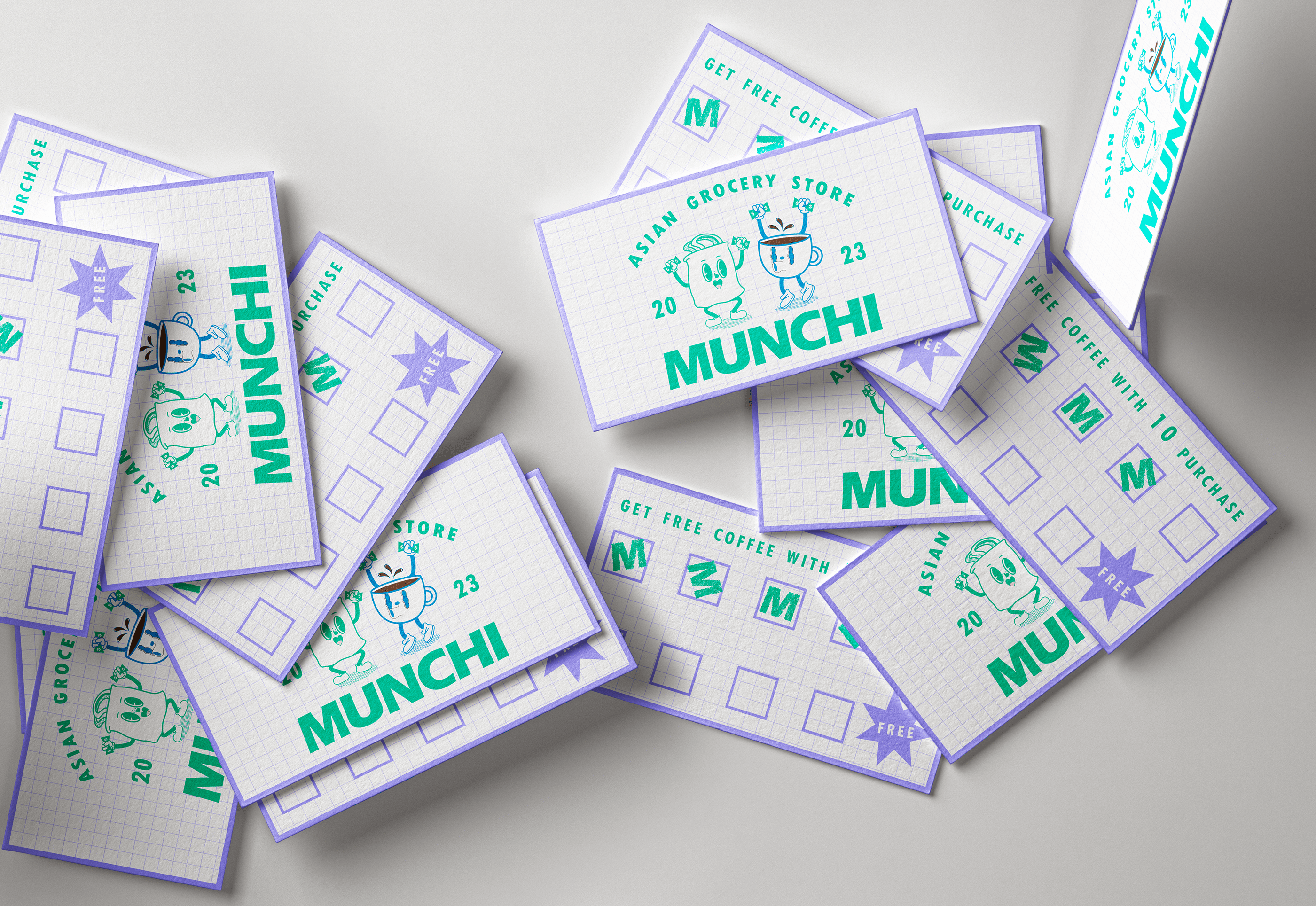 MUNCHI - магазин азиатских продуктов — Изображение №1 — Брендинг, Иллюстрация на Dprofile