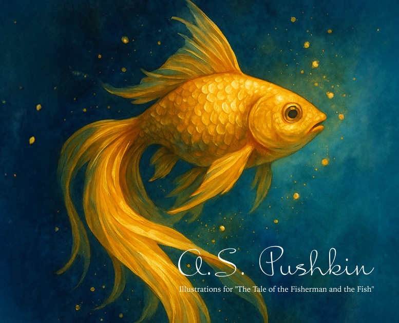 Goldfish — Иллюстрация, Графика на Dprofile