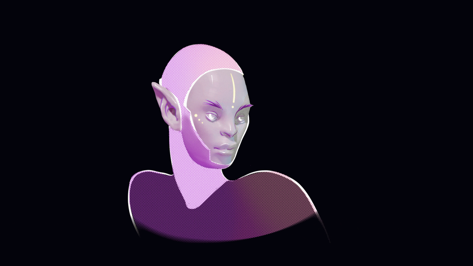 SPACE ELVES — Изображение №4 — Иллюстрация, 3D на Dprofile