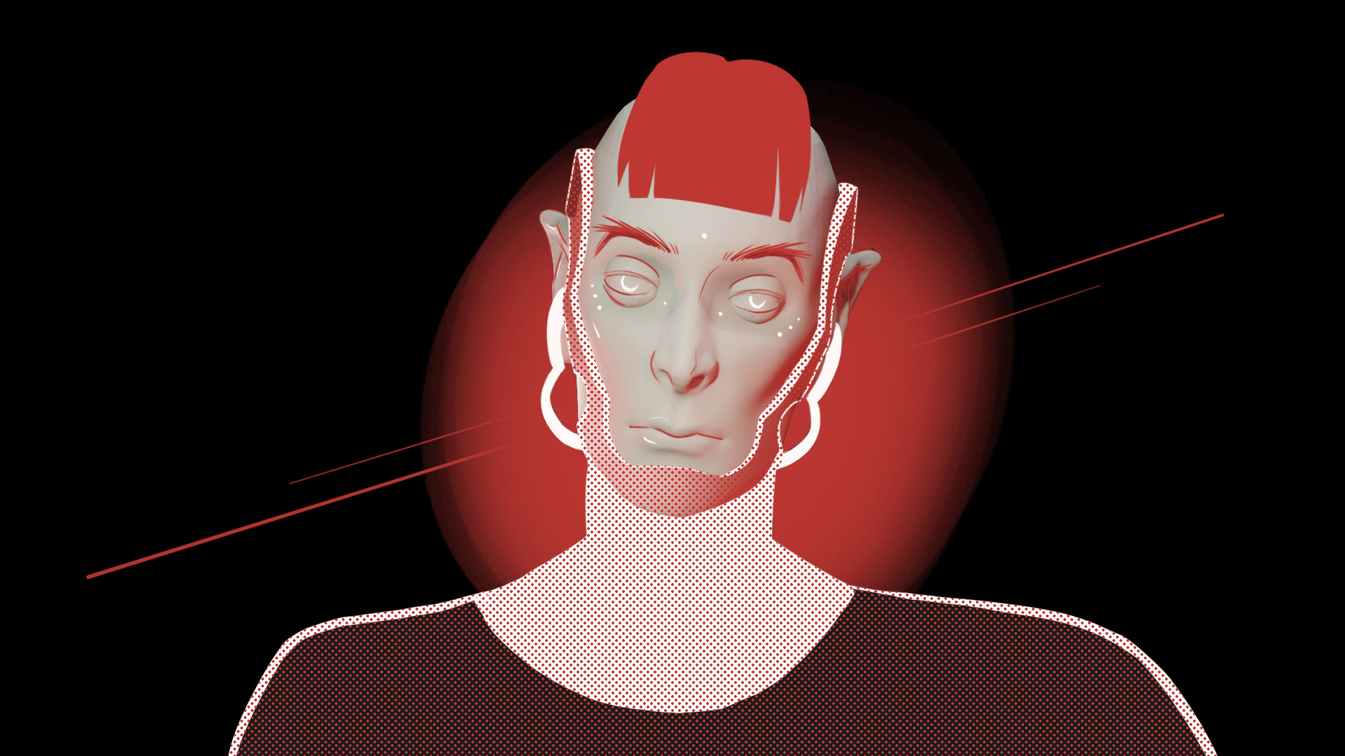 SPACE ELVES — Изображение №6 — Иллюстрация, 3D на Dprofile