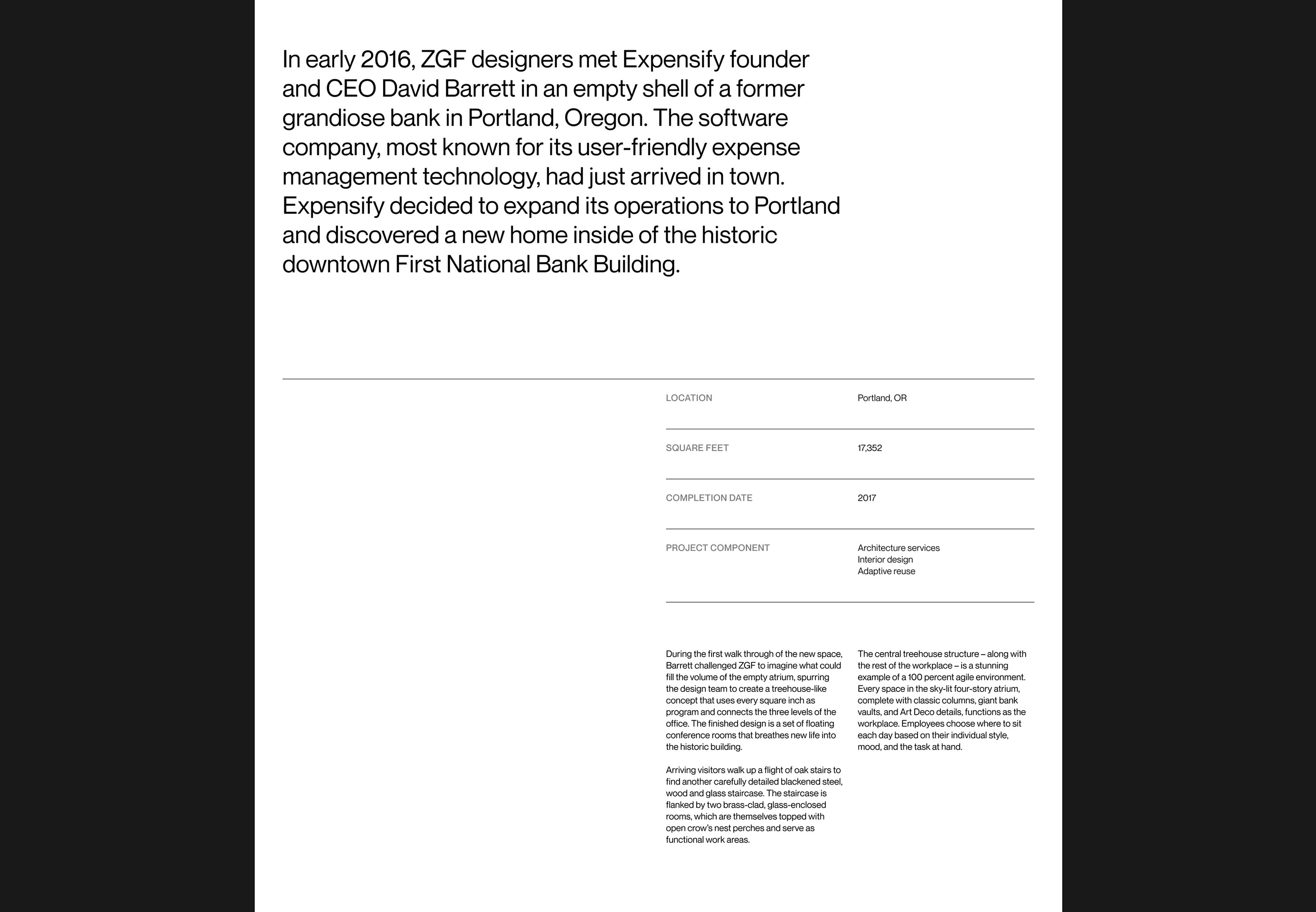 ZGF® Architects — Изображение №10 — Интерфейсы, Брендинг на Dprofile