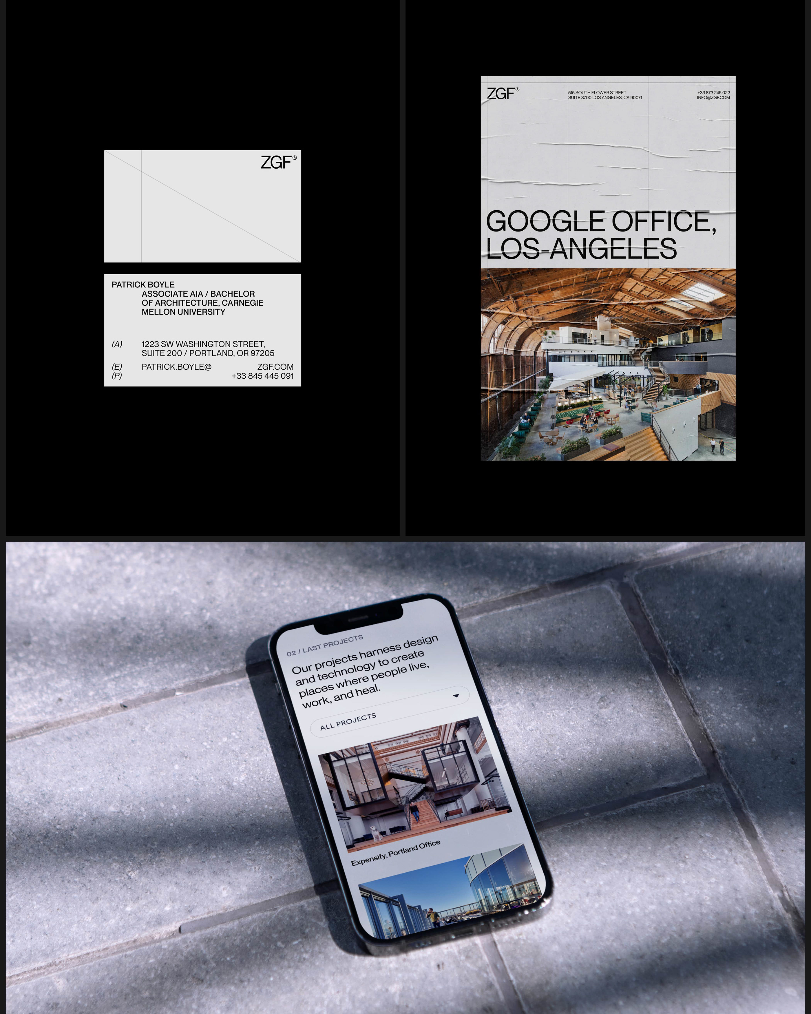 ZGF® Architects — Изображение №8 — Интерфейсы, Брендинг на Dprofile