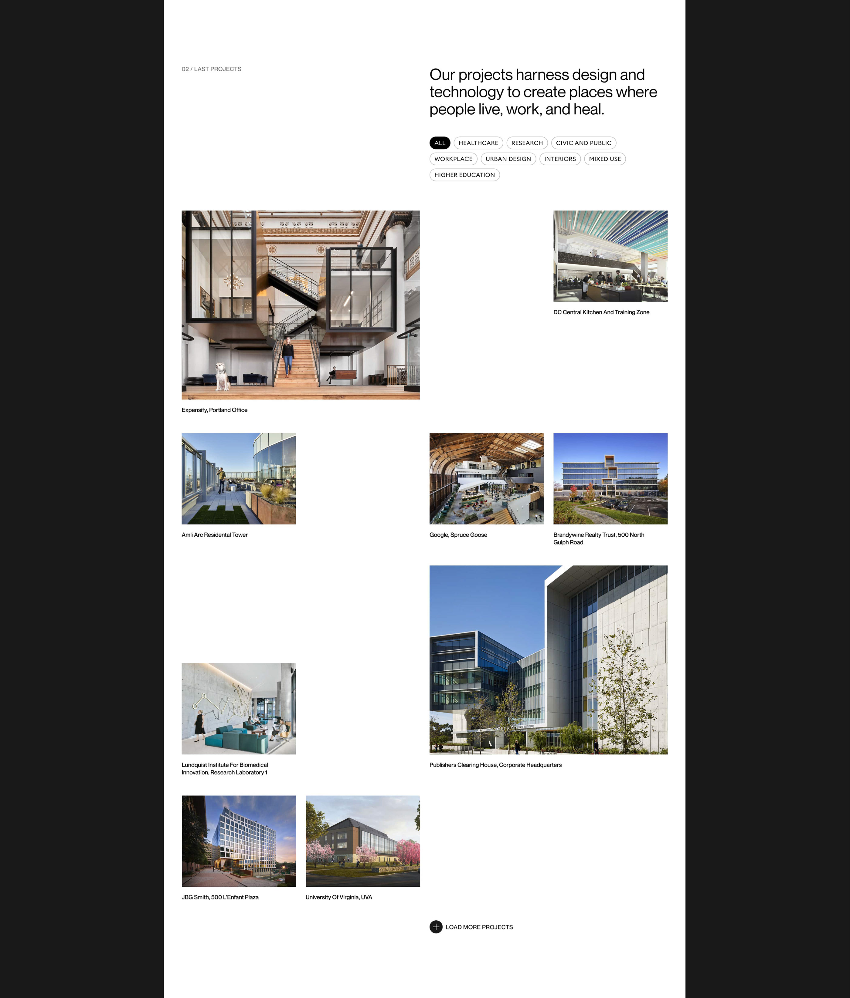 ZGF® Architects — Изображение №4 — Интерфейсы, Брендинг на Dprofile