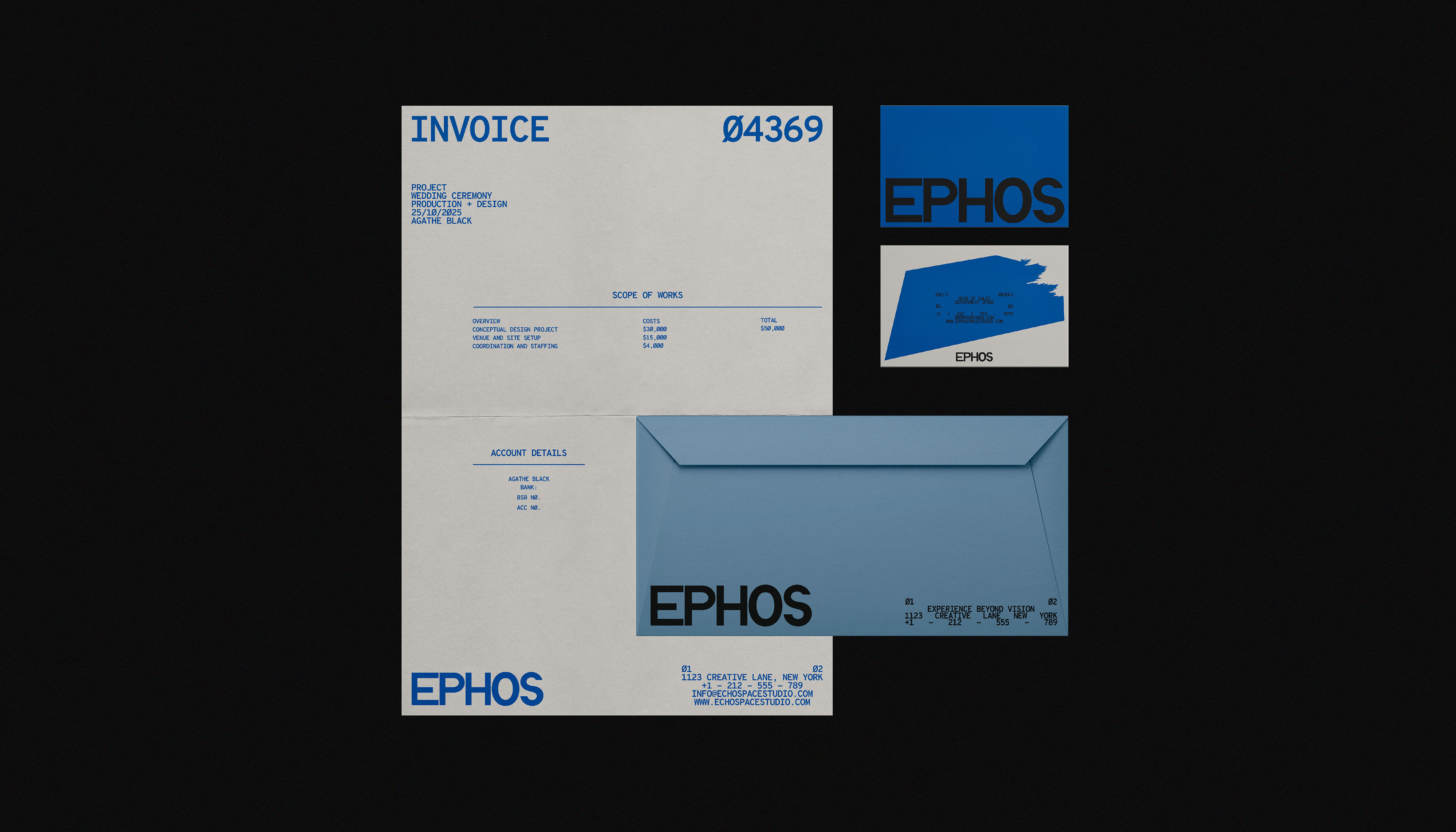 EPHOS / SET DESIGN STUDIO IDENTITY — Изображение №4 — Брендинг на Dprofile