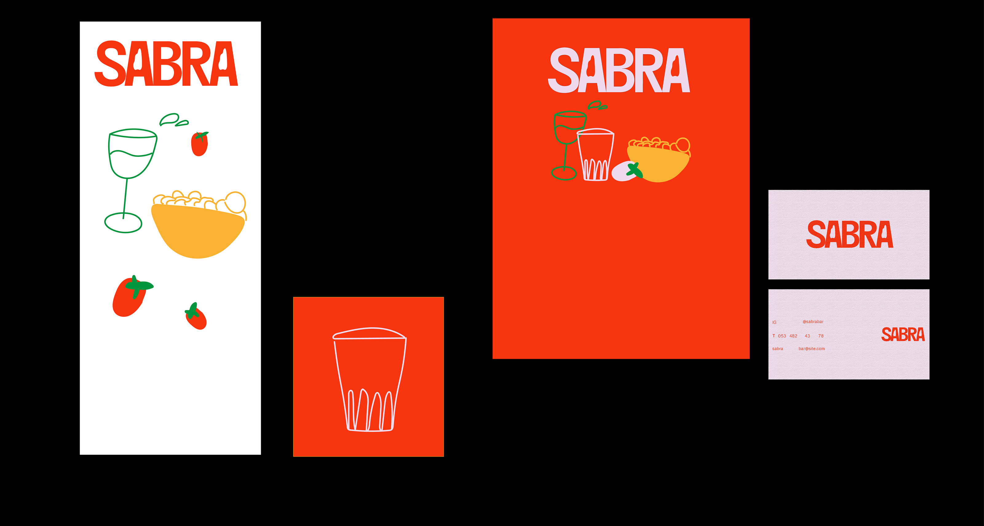 SABRA restaurant — Изображение №9 — Брендинг на Dprofile