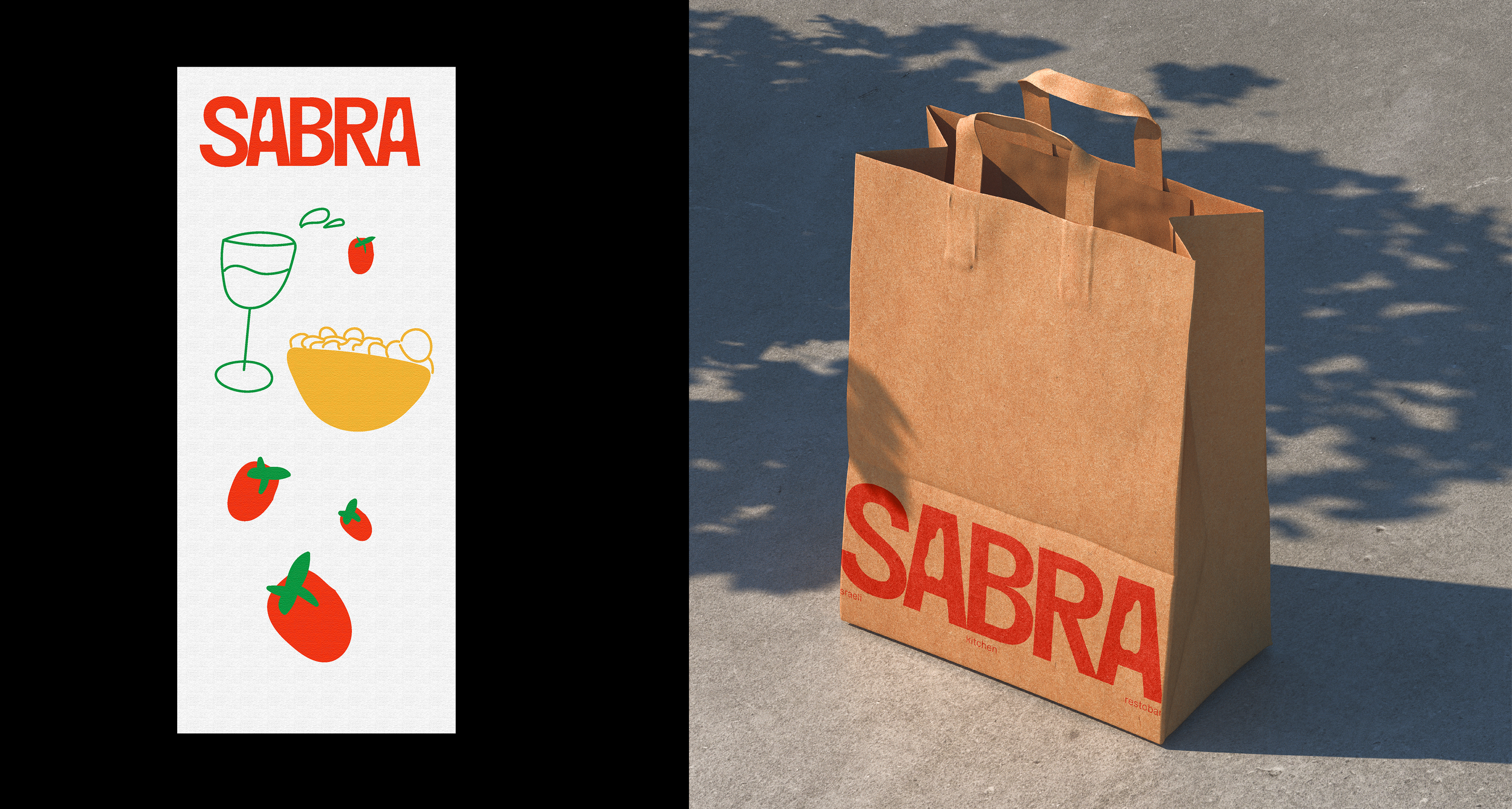 SABRA restaurant — Изображение №4 — Брендинг на Dprofile