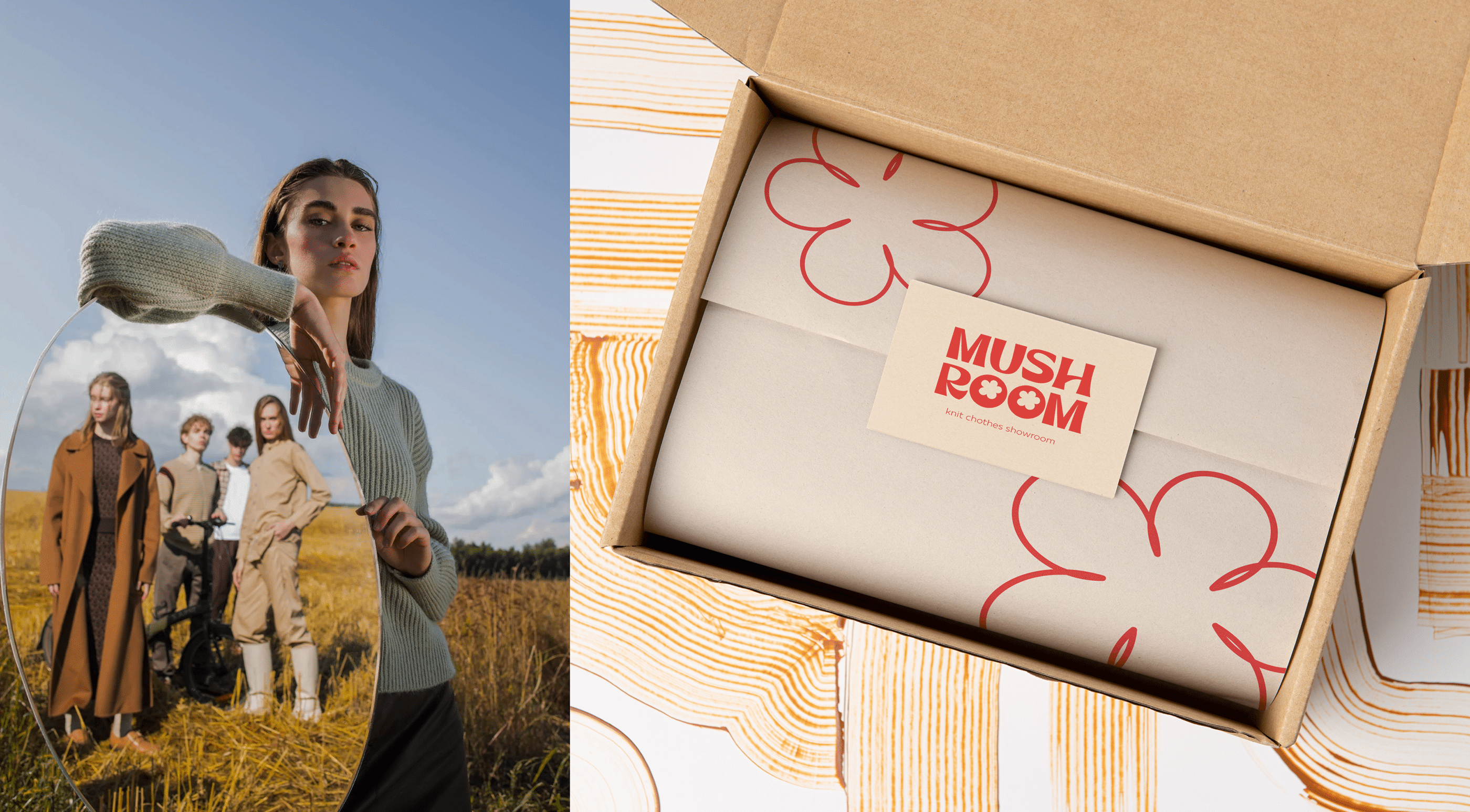 knit clothes brand logo — Изображение №6 — Брендинг, Графика на Dprofile