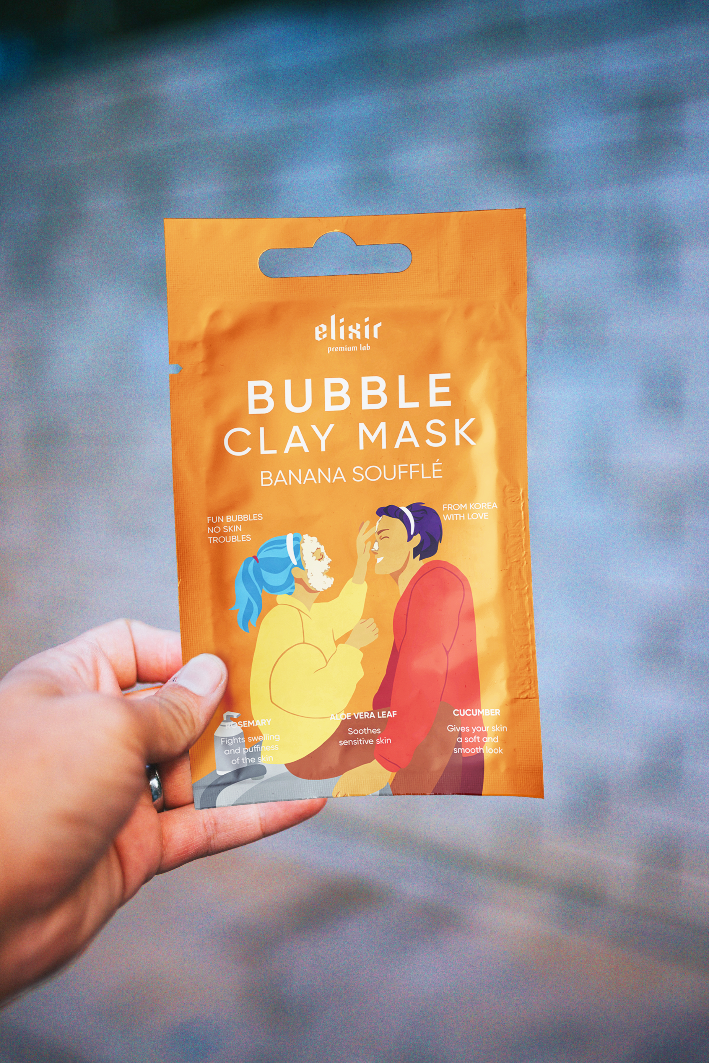 Packaging Clay Mask. Elixir Premium Lab — Изображение №9 — Брендинг, Иллюстрация на Dprofile