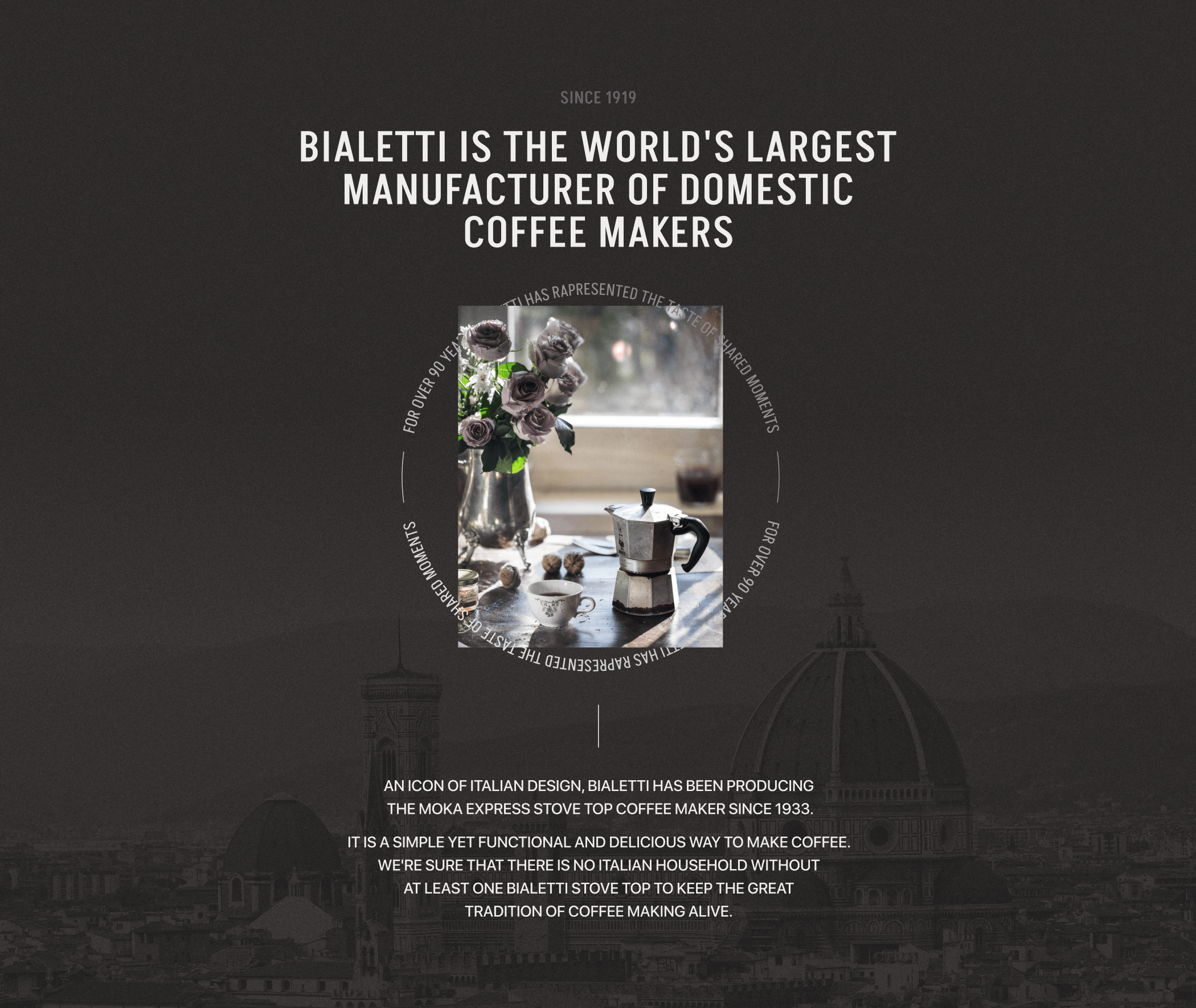Bialetti - Website E-commerce — Изображение №3 — Интерфейсы, Анимация на Dprofile