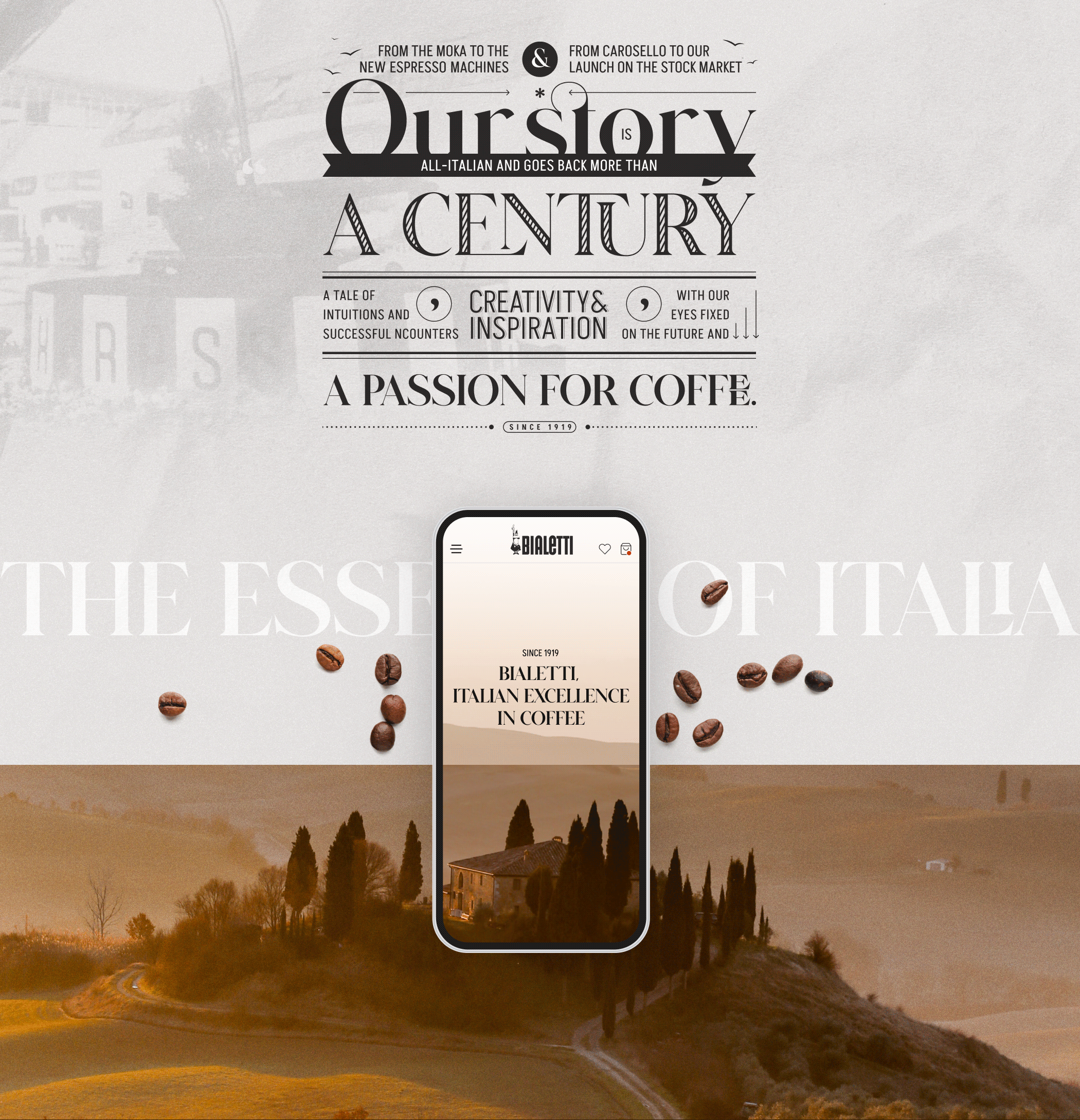 Bialetti - Website E-commerce — Изображение №7 — Интерфейсы, Анимация на Dprofile