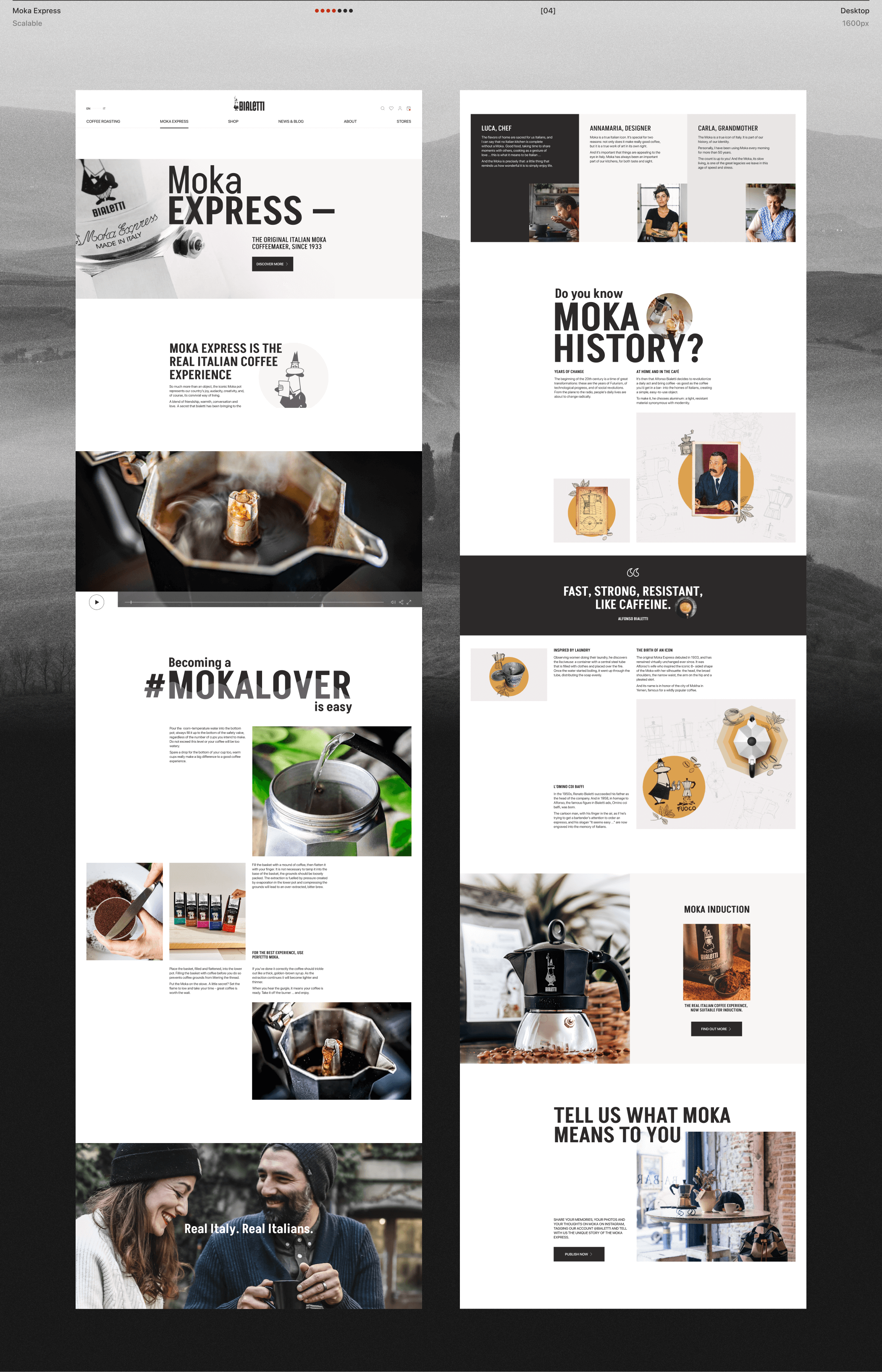 Bialetti - Website E-commerce — Изображение №13 — Интерфейсы, Анимация на Dprofile